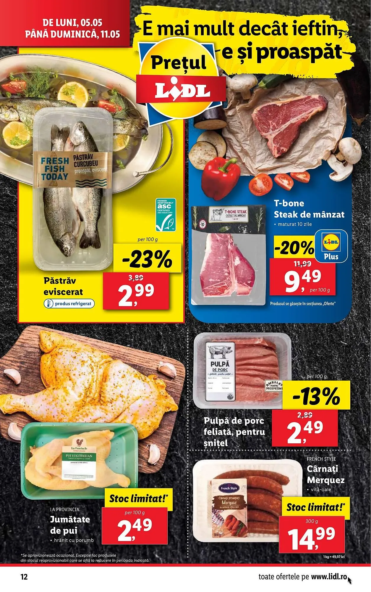 Catalog Catalog Lidl de la 5 mai până la 11 mai 2025 - Revista Pagina 12