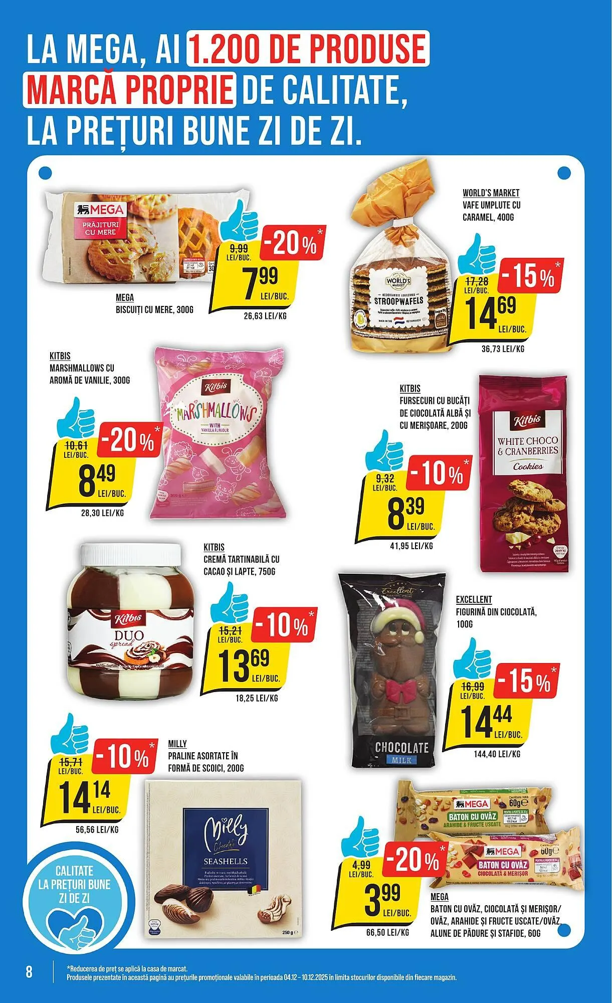 Catalog Catalog Mega Image de la 4 decembrie până la 10 decembrie 2025 - Revista Pagina 8