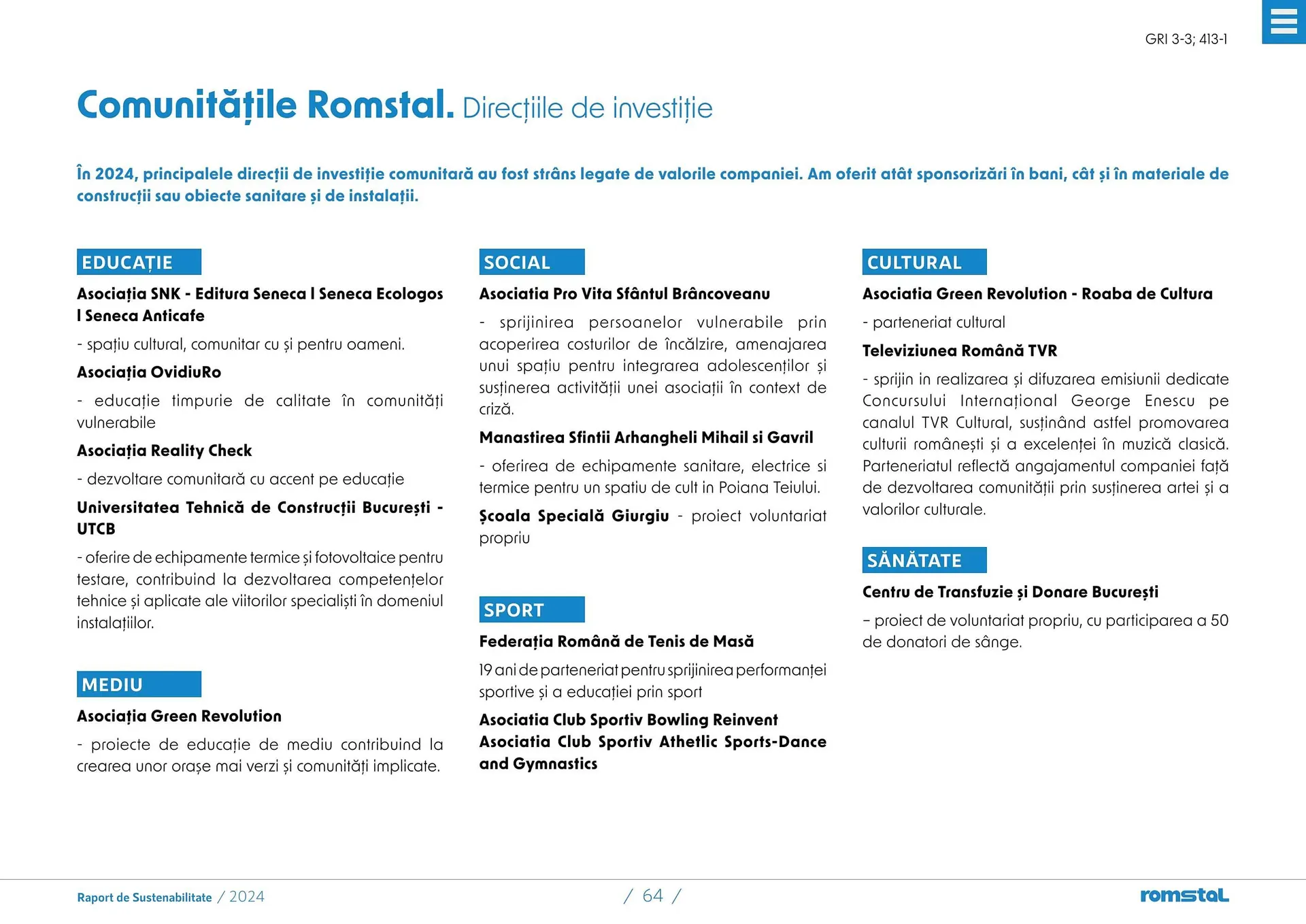 Catalog Catalog Romstal de la 25 martie până la 5 mai 2026 - Revista Pagina 64