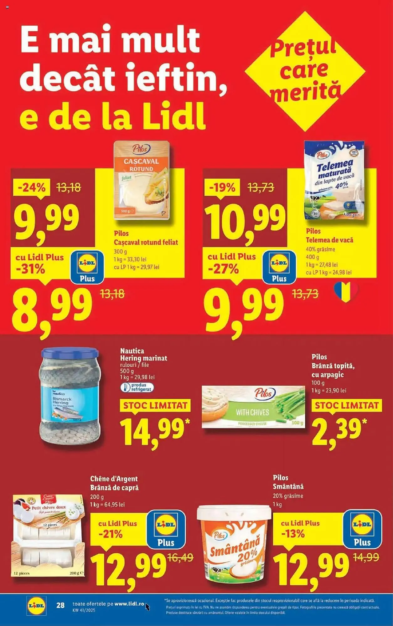 Catalog Catalog Lidl de la 5 octombrie până la 12 octombrie 2025 - Revista Pagina 28