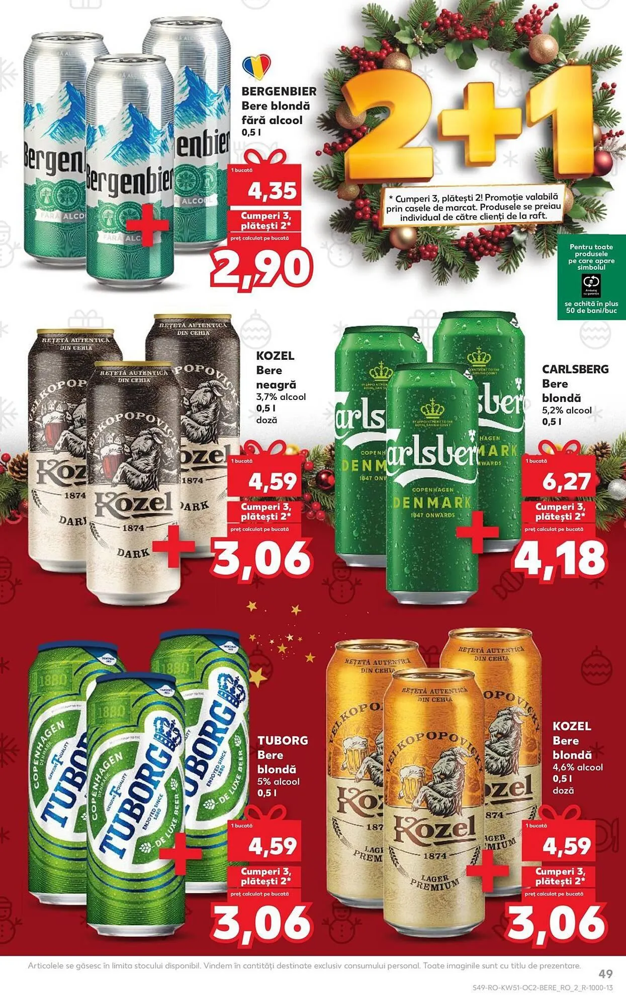 Catalog Catalog Kaufland de la 17 decembrie până la 23 decembrie 2025 - Revista Pagina 49