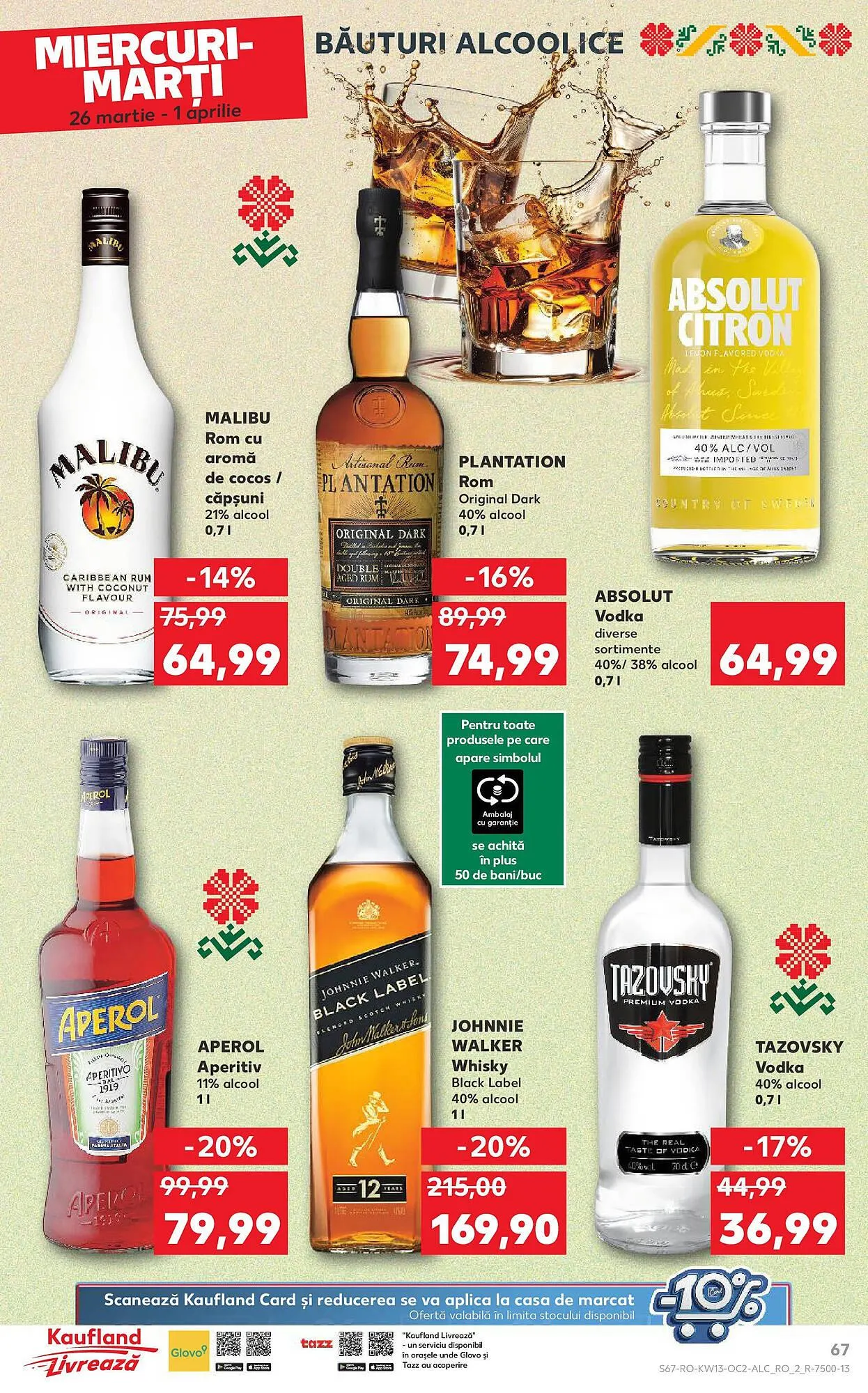 Catalog Catalog Kaufland de la 25 martie până la 30 martie 2025 - Revista Pagina 67