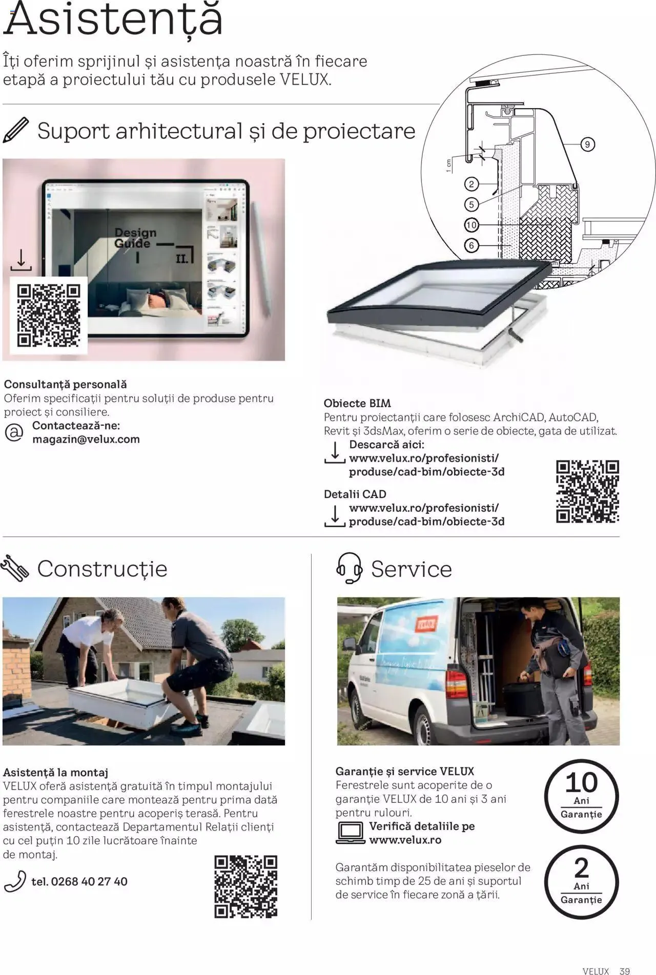 Catalog Velux catalog - Noua Generație De Ferestre Pentru Acoperiș Terasă de la 19 martie până la 31 decembrie 2024 - Revista Pagina 39