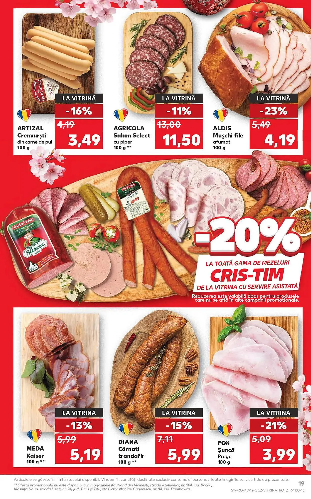 Catalog Catalog Kaufland de la 18 martie până la 24 martie 2026 - Revista Pagina 19