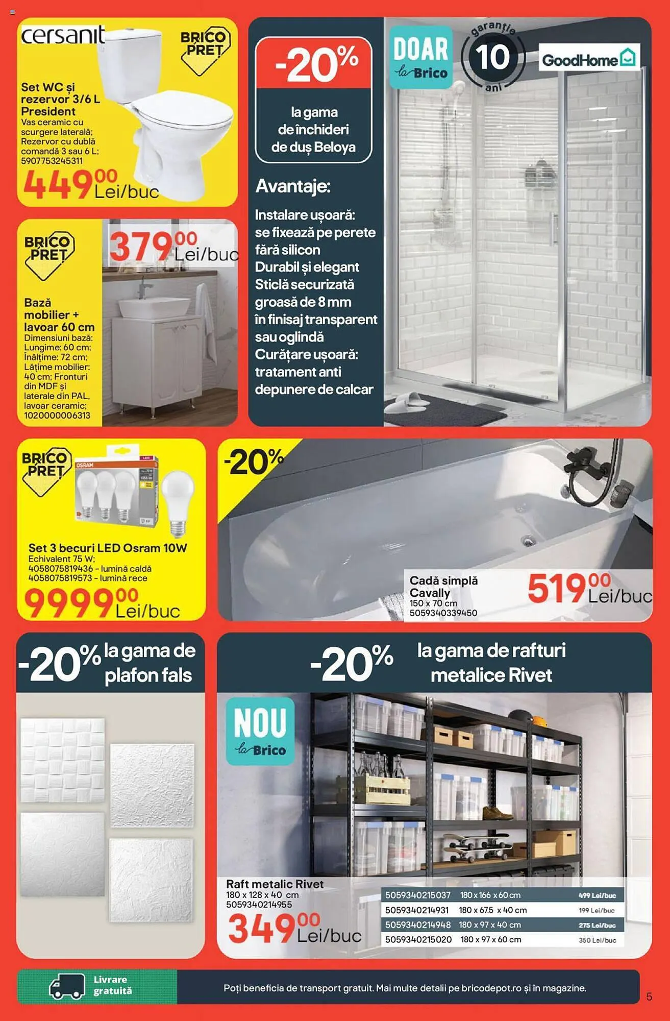 Catalog Brico Depôt catalog de la 14 septembrie până la 27 septembrie 2023 - Revista Pagina 5