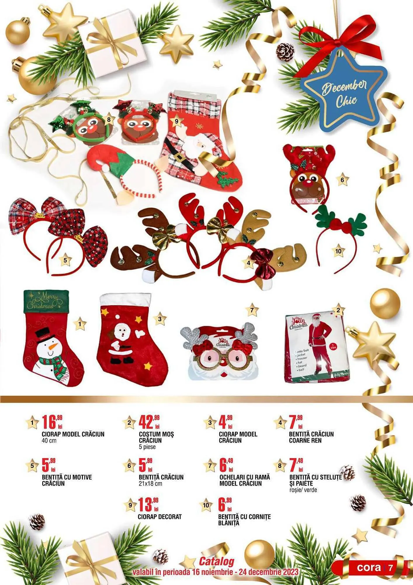 Catalog Cora catalog de la 16 noiembrie până la 24 decembrie 2023 - Revista Pagina 7
