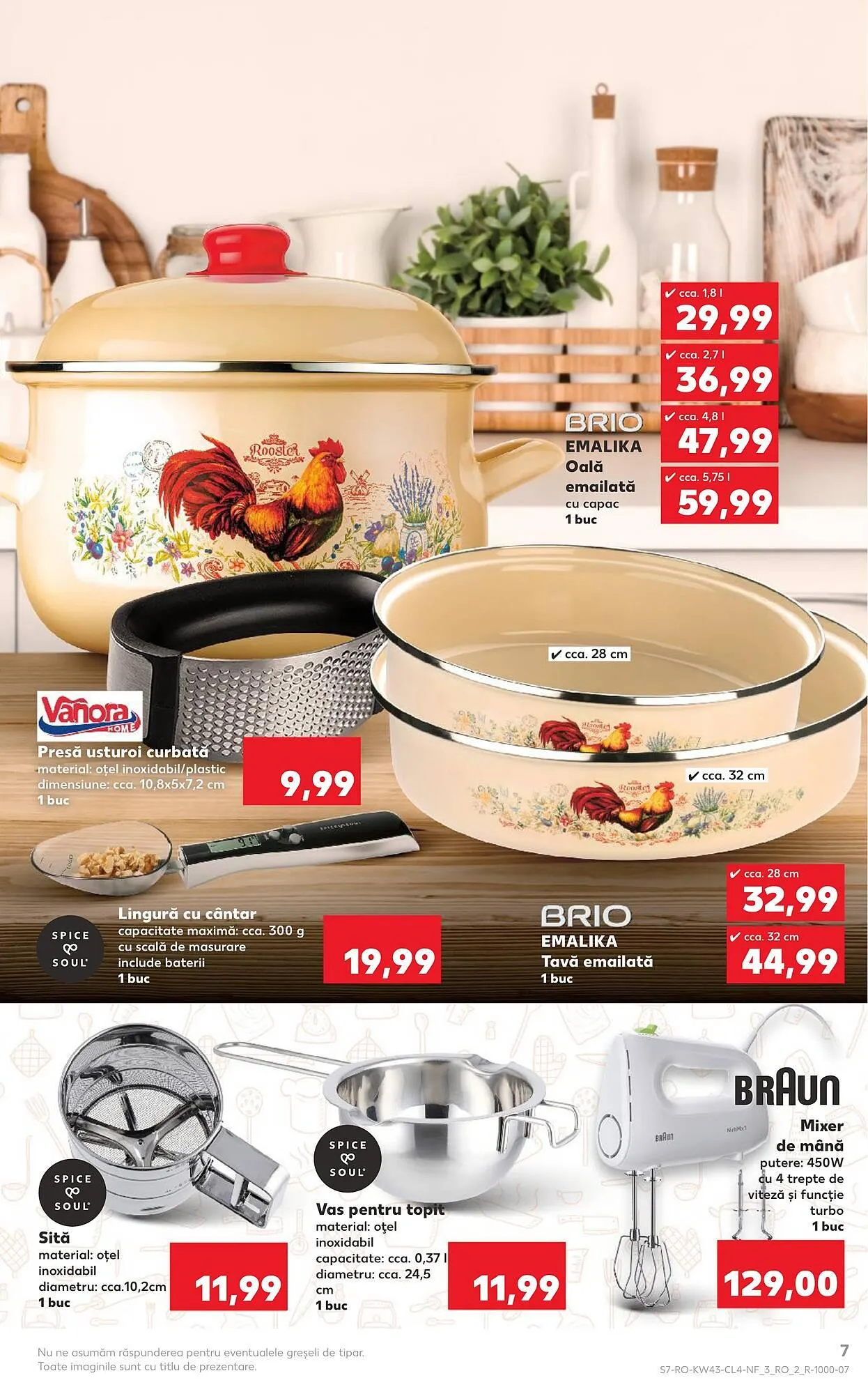 Catalog Catalog Kaufland de la 22 octombrie până la 28 octombrie 2025 - Revista Pagina 7