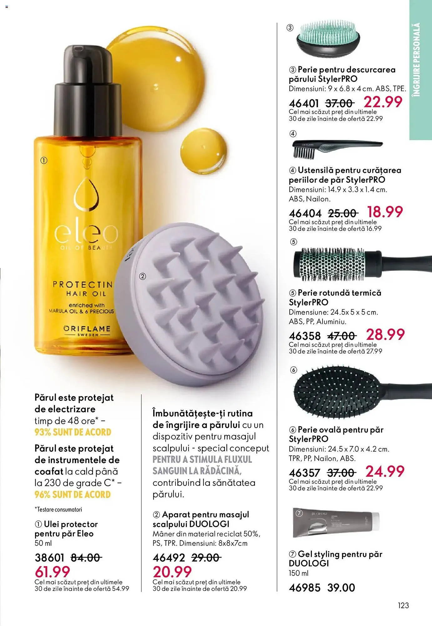 Catalog Catalog Oriflame de la 24 martie până la 14 aprilie 2026 - Revista Pagina 123