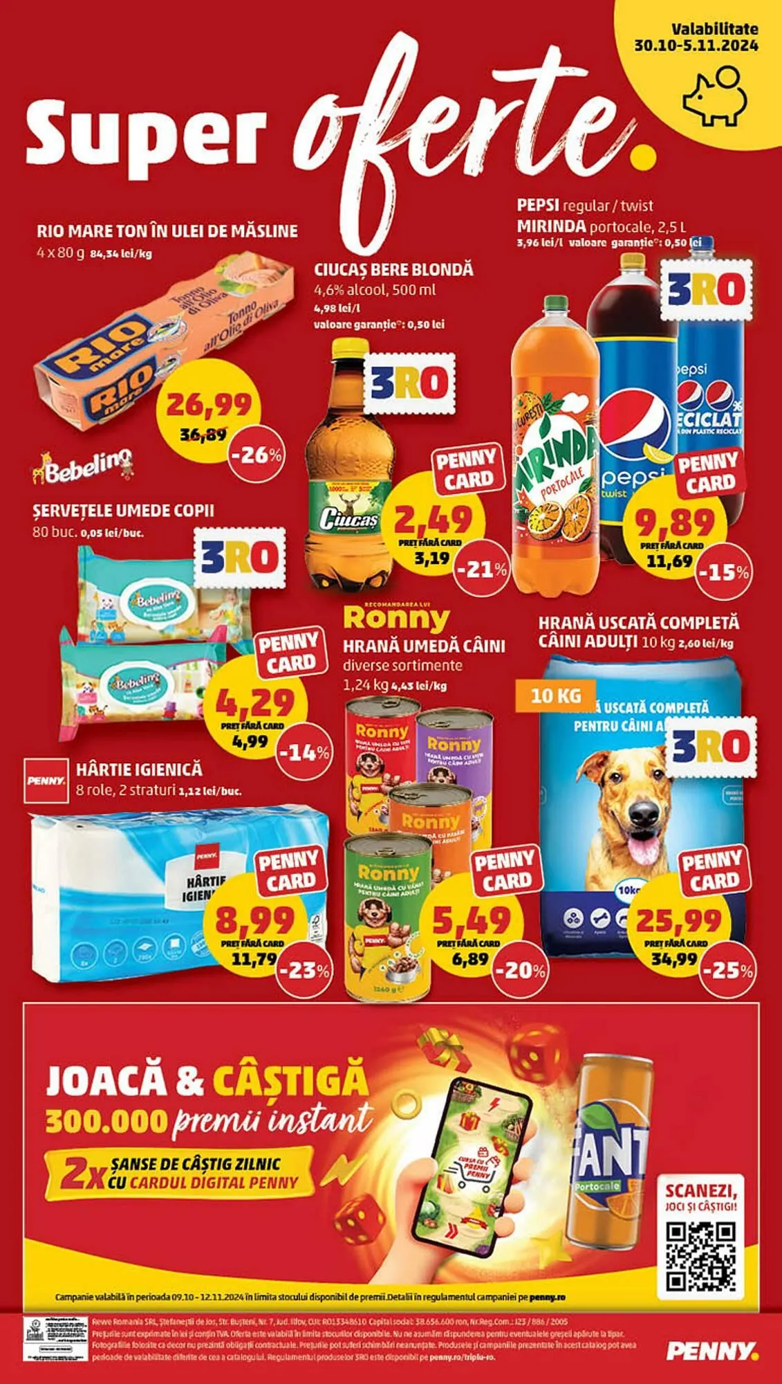 Catalog Catalog Penny de la 30 octombrie până la 5 noiembrie 2024 - Revista Pagina 24