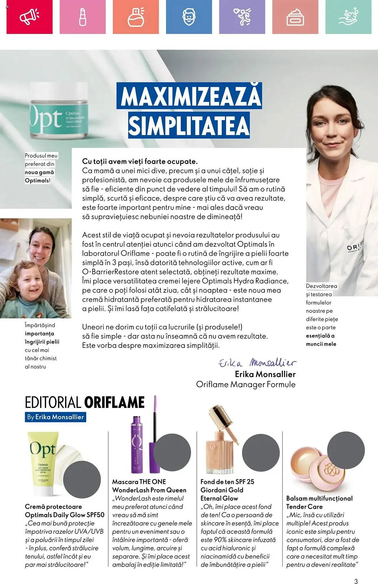 Catalog Catalog Oriflame de la 23 martie până la 12 aprilie 2025 - Revista Pagina 3
