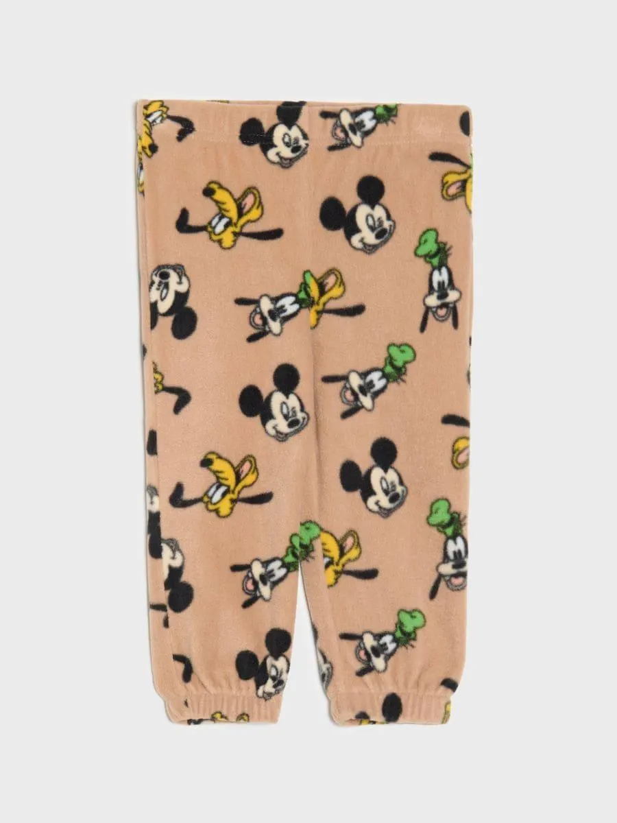 Pantaloni regular Mickey