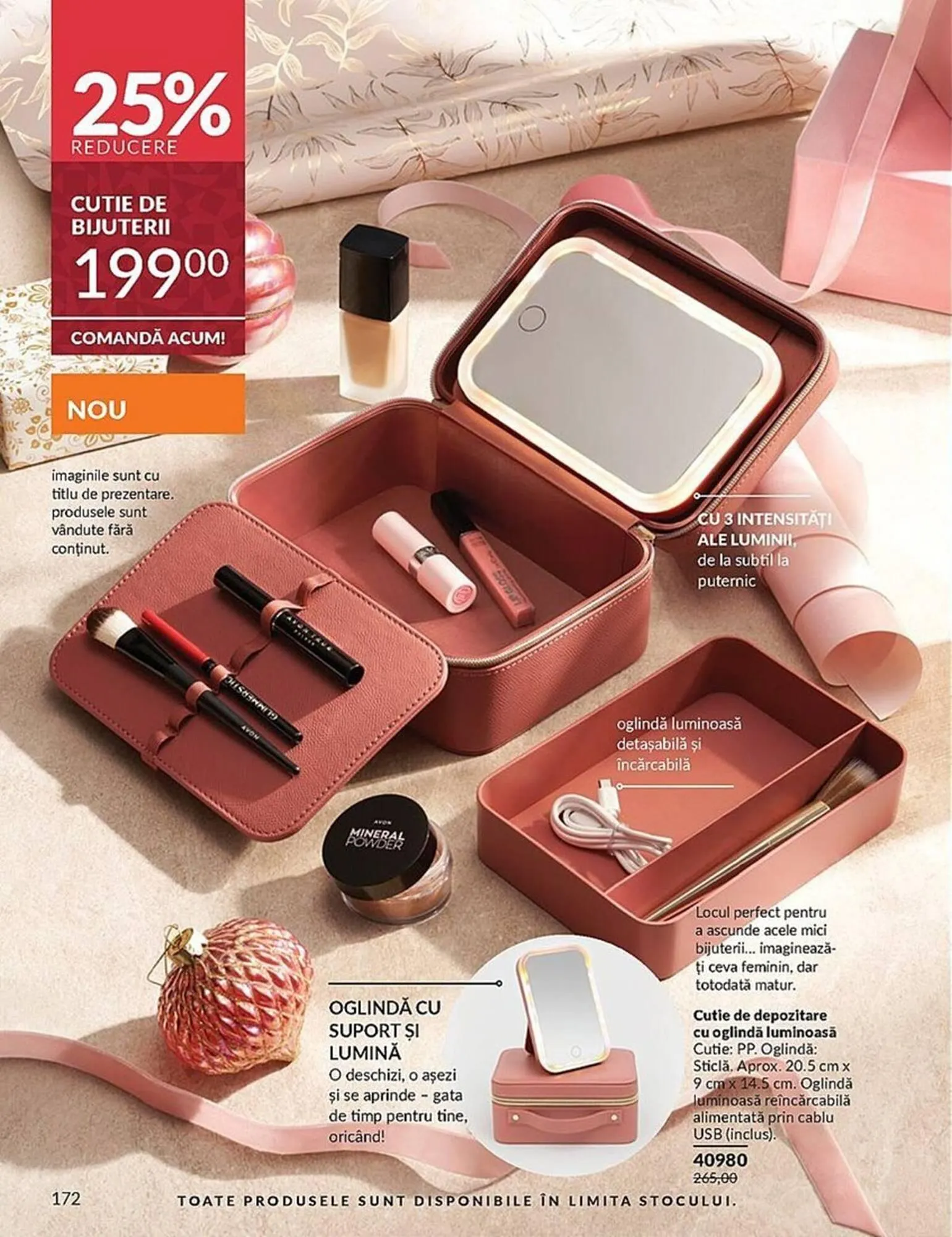 Catalog Catalog Avon de la 3 noiembrie până la 30 noiembrie 2025 - Revista Pagina 170