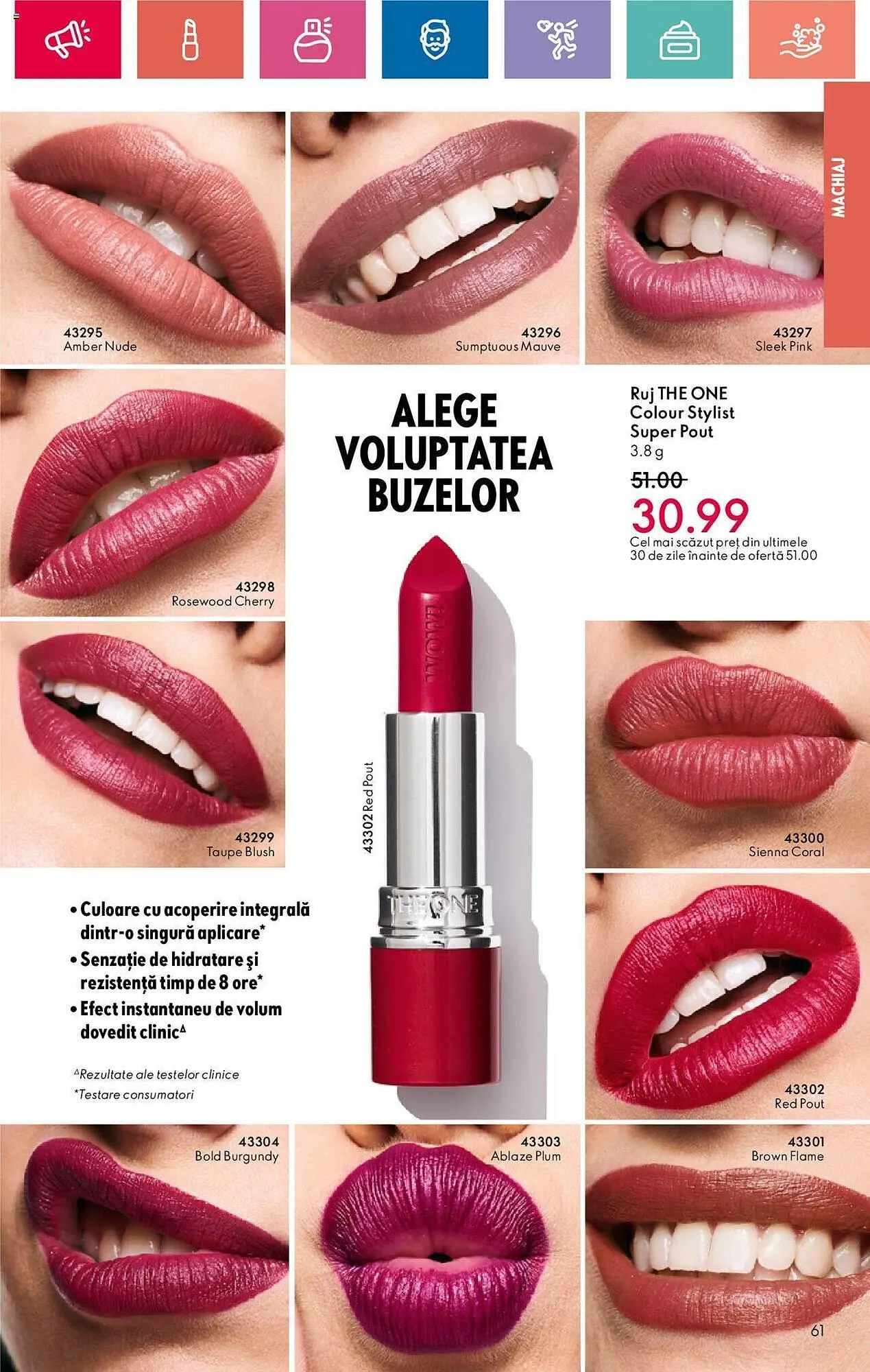 Catalog Oriflame catalog de la 28 mai până la 17 iunie 2024 - Revista Pagina 61