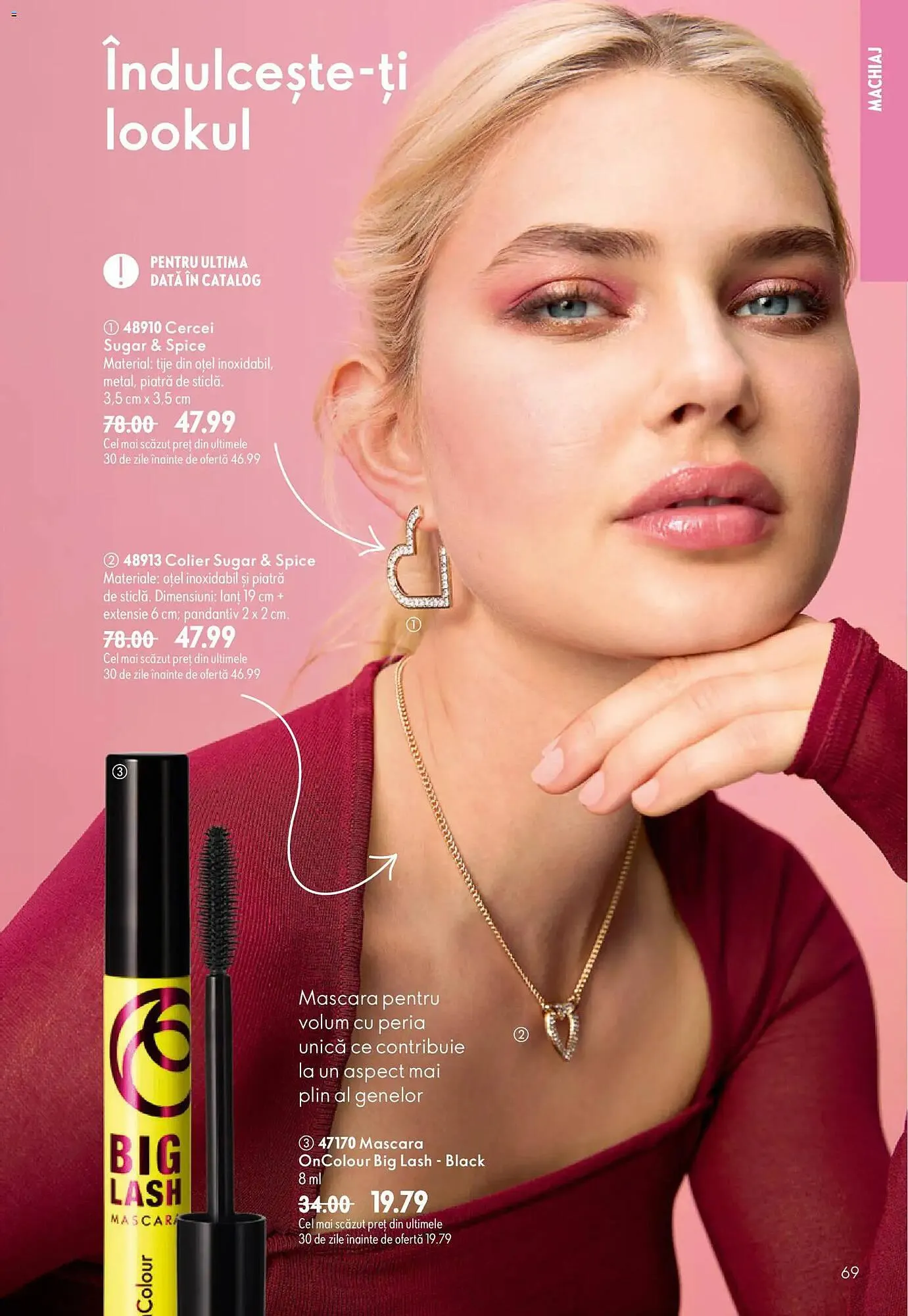 Catalog Catalog Oriflame de la 17 iunie până la 7 iulie 2026 - Revista Pagina 69