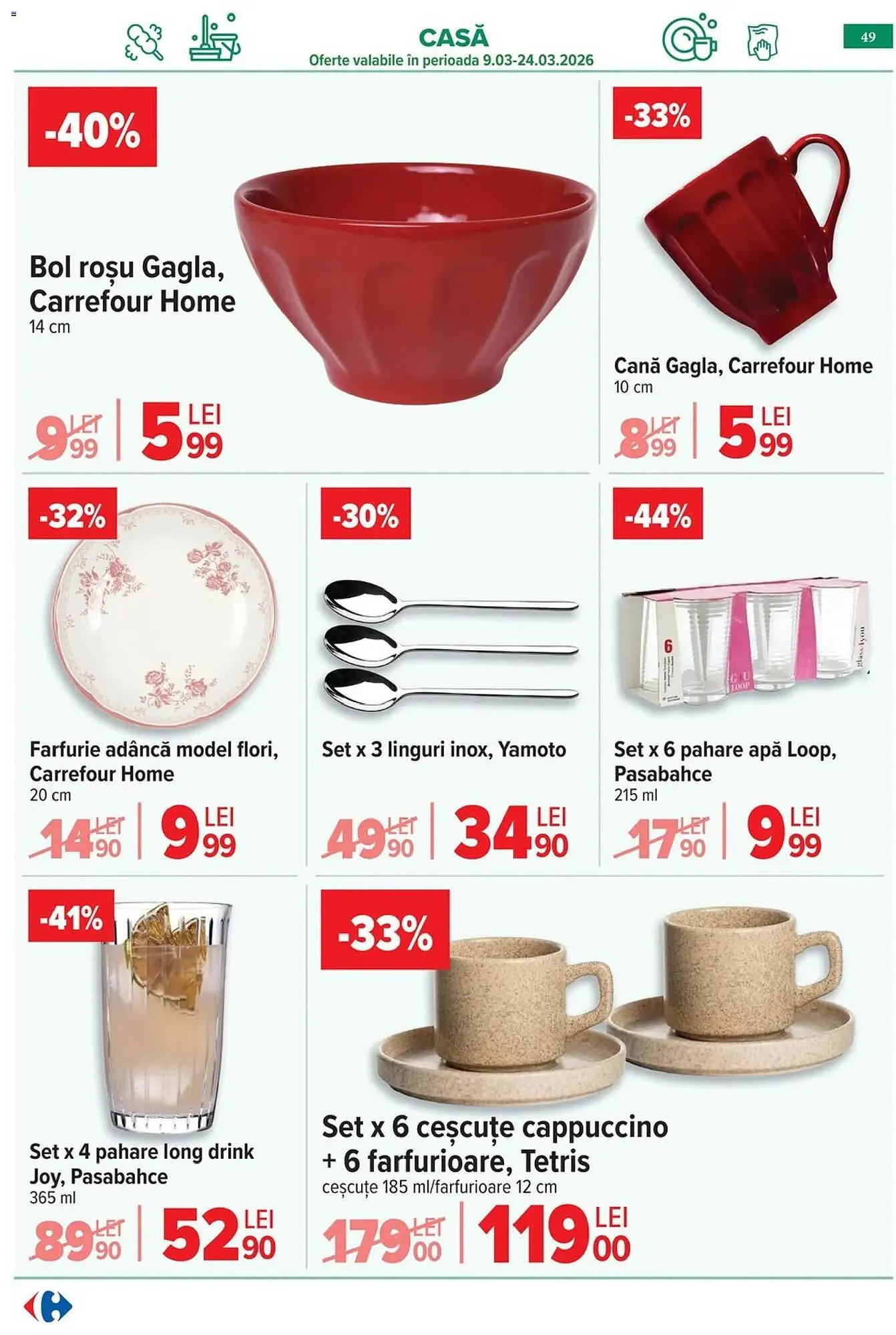 Catalog Catalog Carrefour de la 9 martie până la 17 martie 2026 - Revista Pagina 52