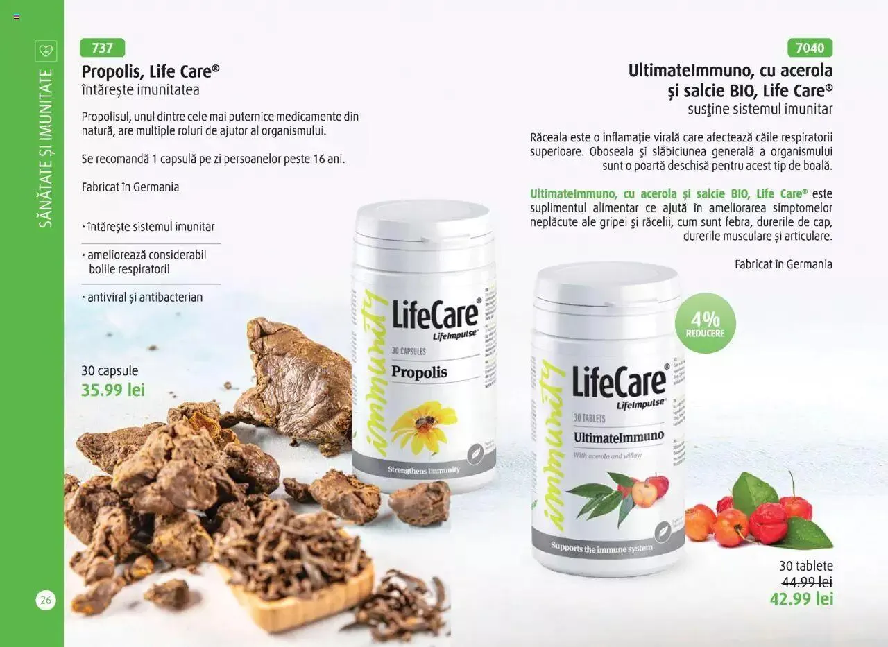 Catalog Catalog Life Care primavara-vara 2023 de la 1 martie până la 31 decembrie 2023 - Revista Pagina 28
