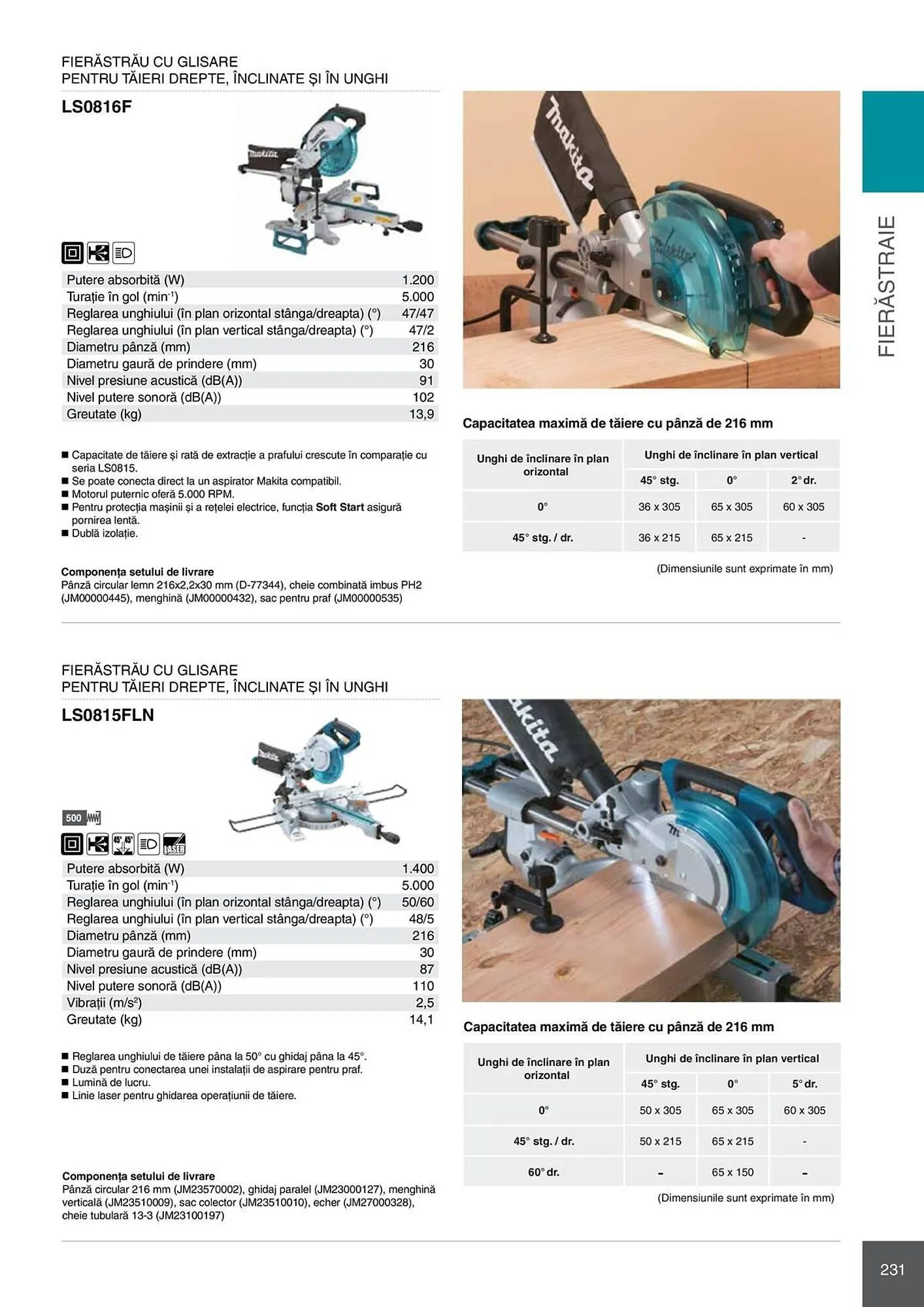 Catalog Catalog Makita de la 28 aprilie până la 31 decembrie 2026 - Revista Pagina 231