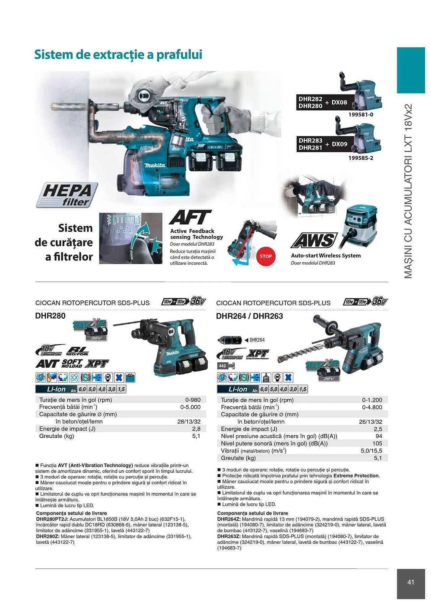 Catalog Makita catalog de la 1 ianuarie până la 31 decembrie 2023 - Revista Pagina 41