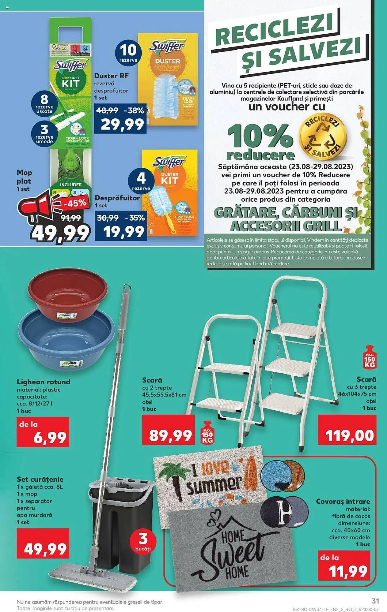 Catalog Kaufland catalog de la 23 august până la 29 august 2023 - Revista Pagina 31