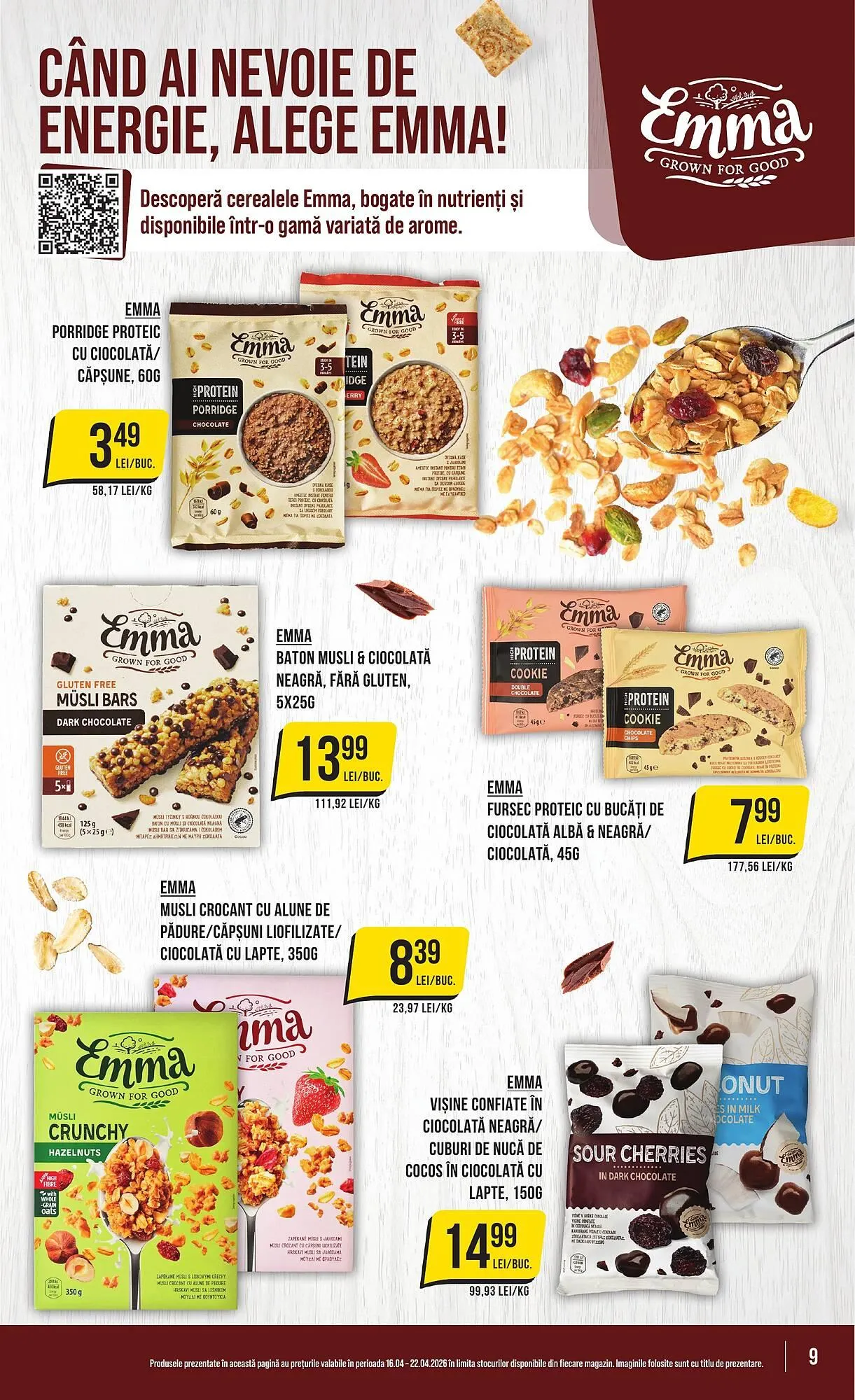 Catalog Catalog Mega Image de la 16 aprilie până la 22 aprilie 2026 - Revista Pagina 9