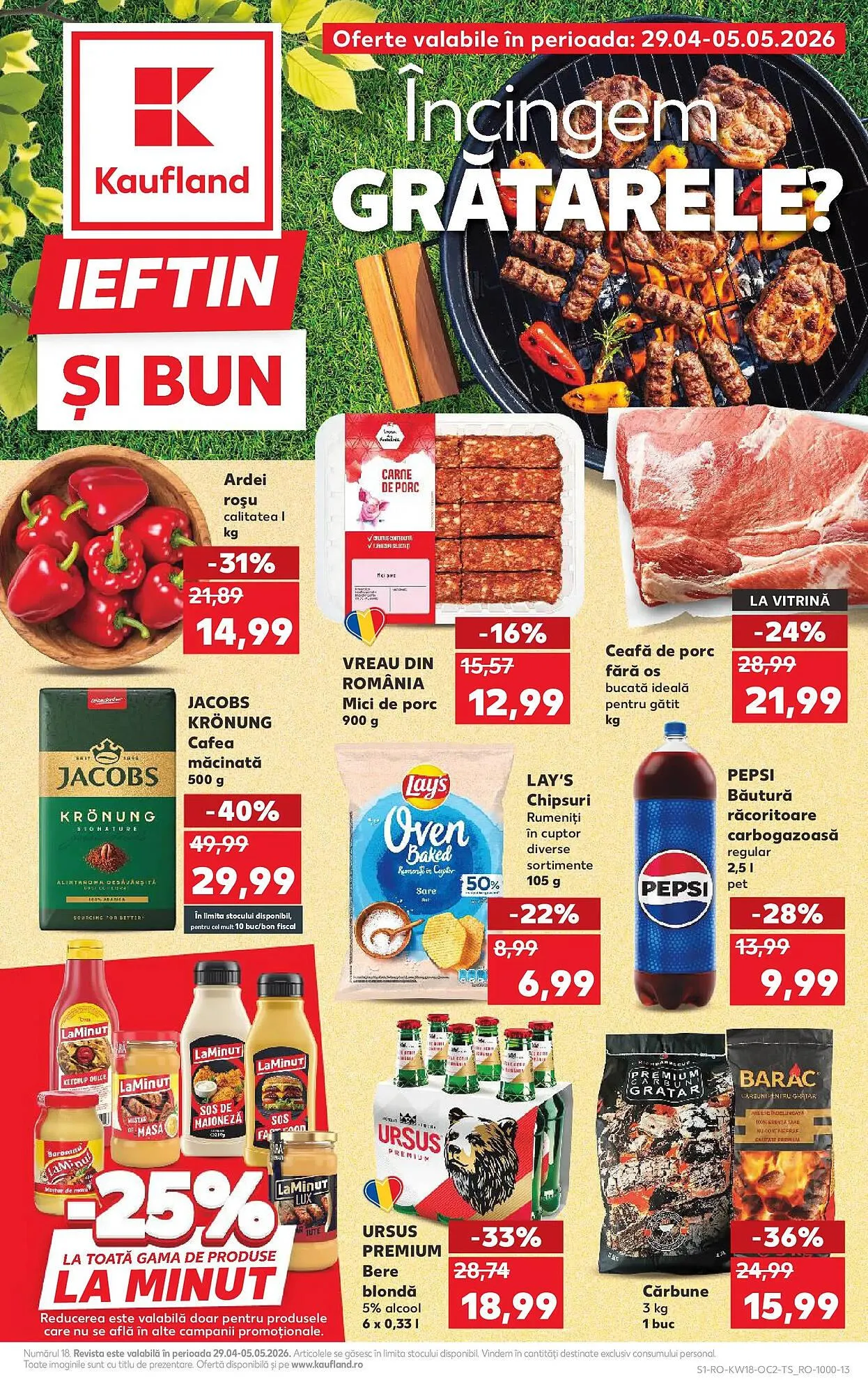 Catalog Catalog Kaufland de la 29 aprilie până la 5 mai 2026 - Revista Pagina 1