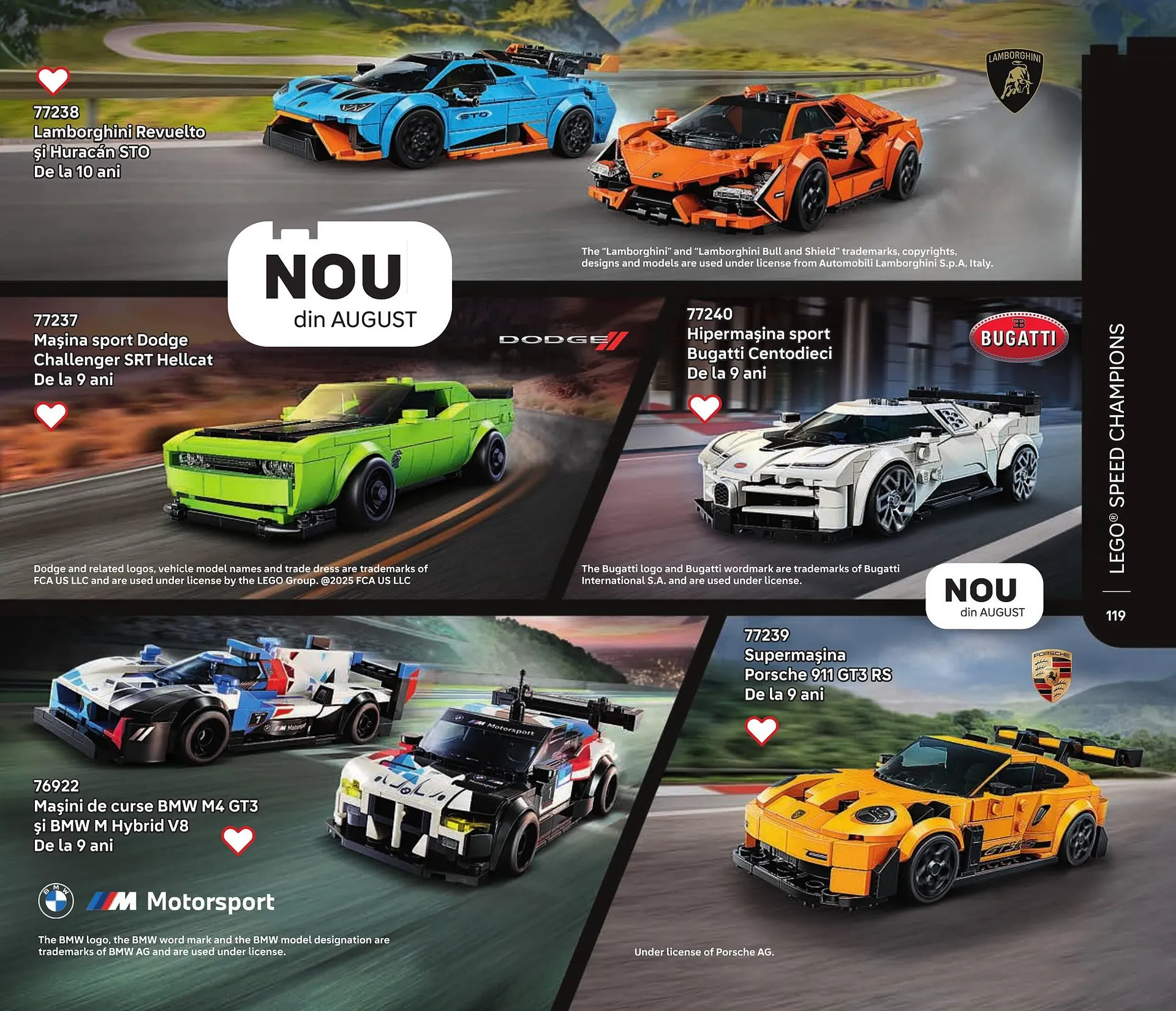 Catalog Сatalog Lego de la 1 iulie până la 31 decembrie 2025 - Revista Pagina 119