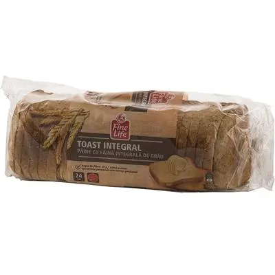 Fine Life Toast cu Faina Integrala 600 g