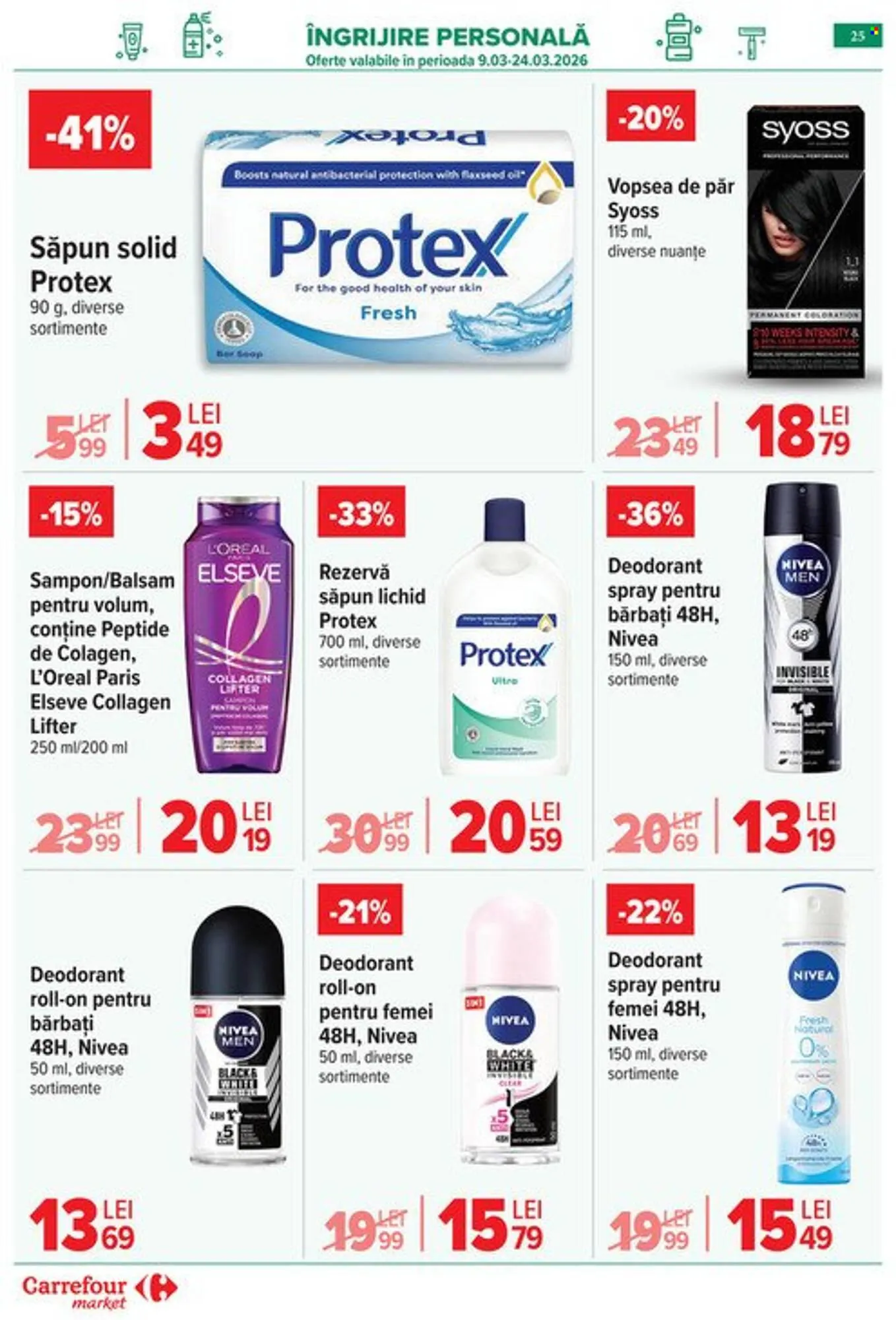 Catalog Catalog Carrefour Market de la 18 martie până la 24 martie 2026 - Revista Pagina 28