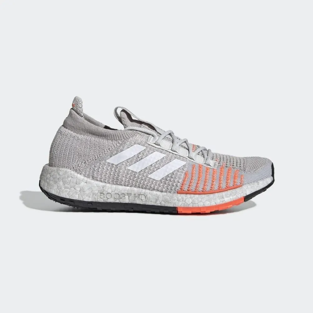 Adidasi Alergare Dama Adidas Pulseboost HD Gri/Albi/Corai