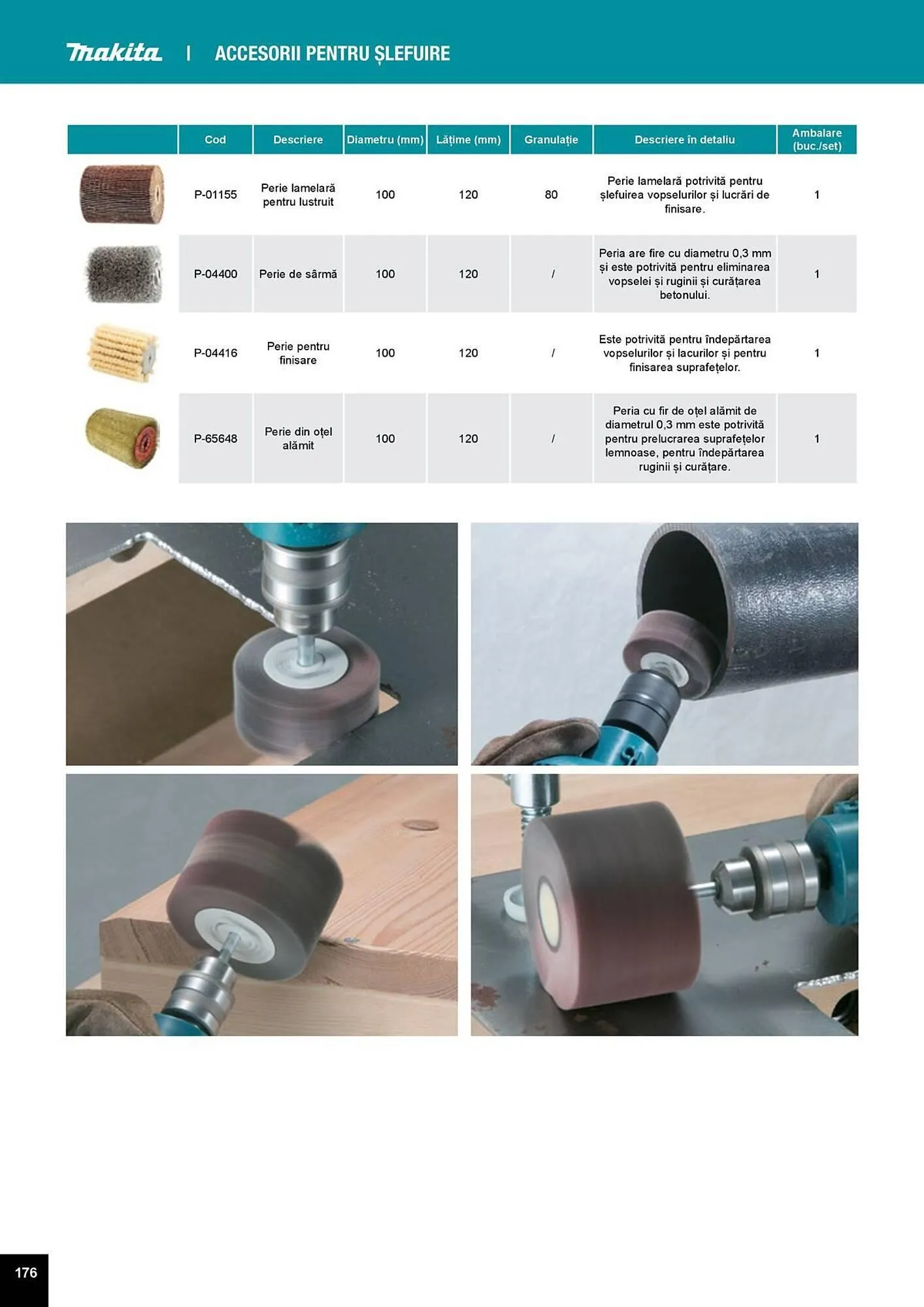 Catalog Catalog Makita de la 1 aprilie până la 31 decembrie 2025 - Revista Pagina 176