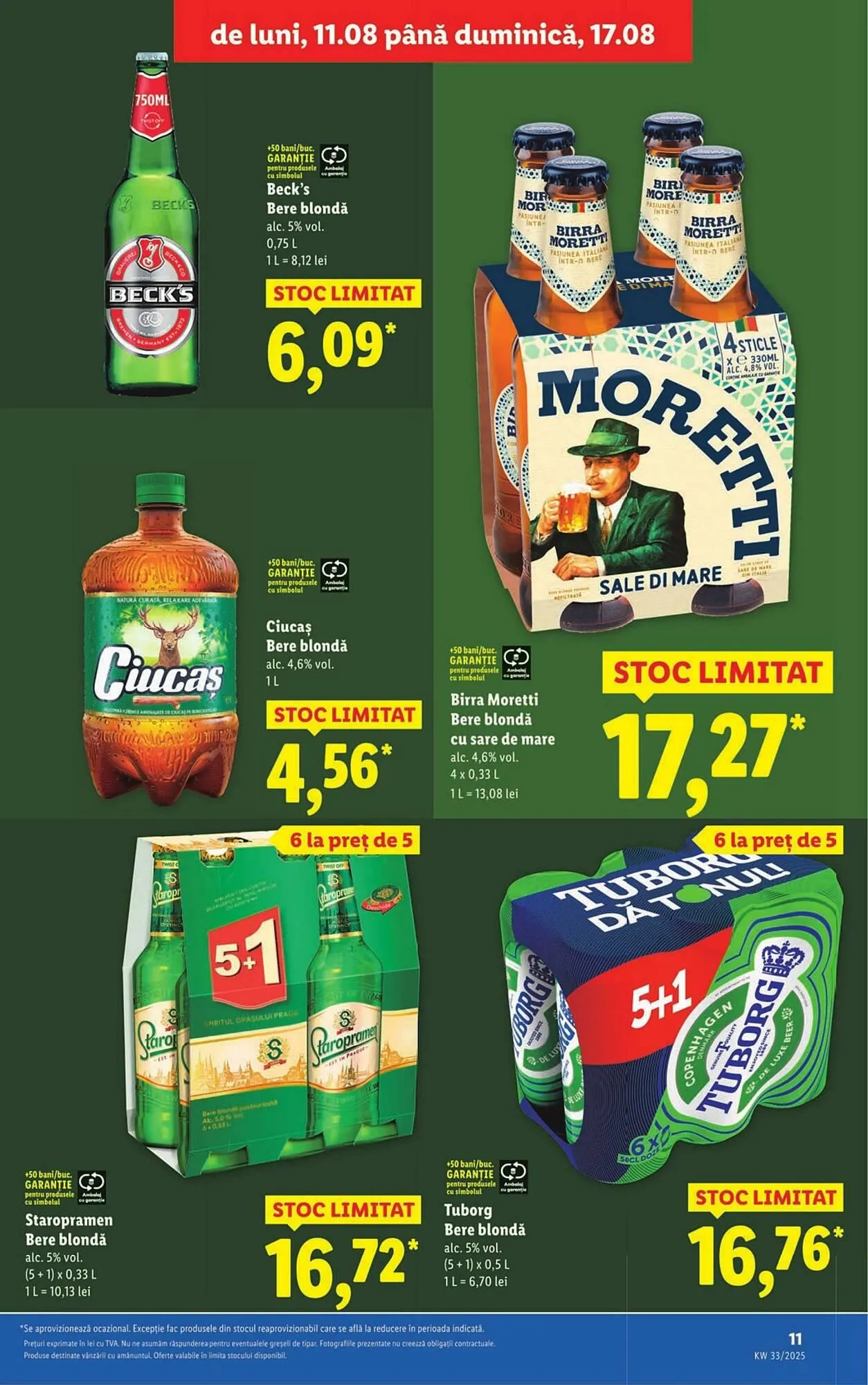 Catalog Catalog Lidl de la 11 august până la 17 august 2025 - Revista Pagina 11