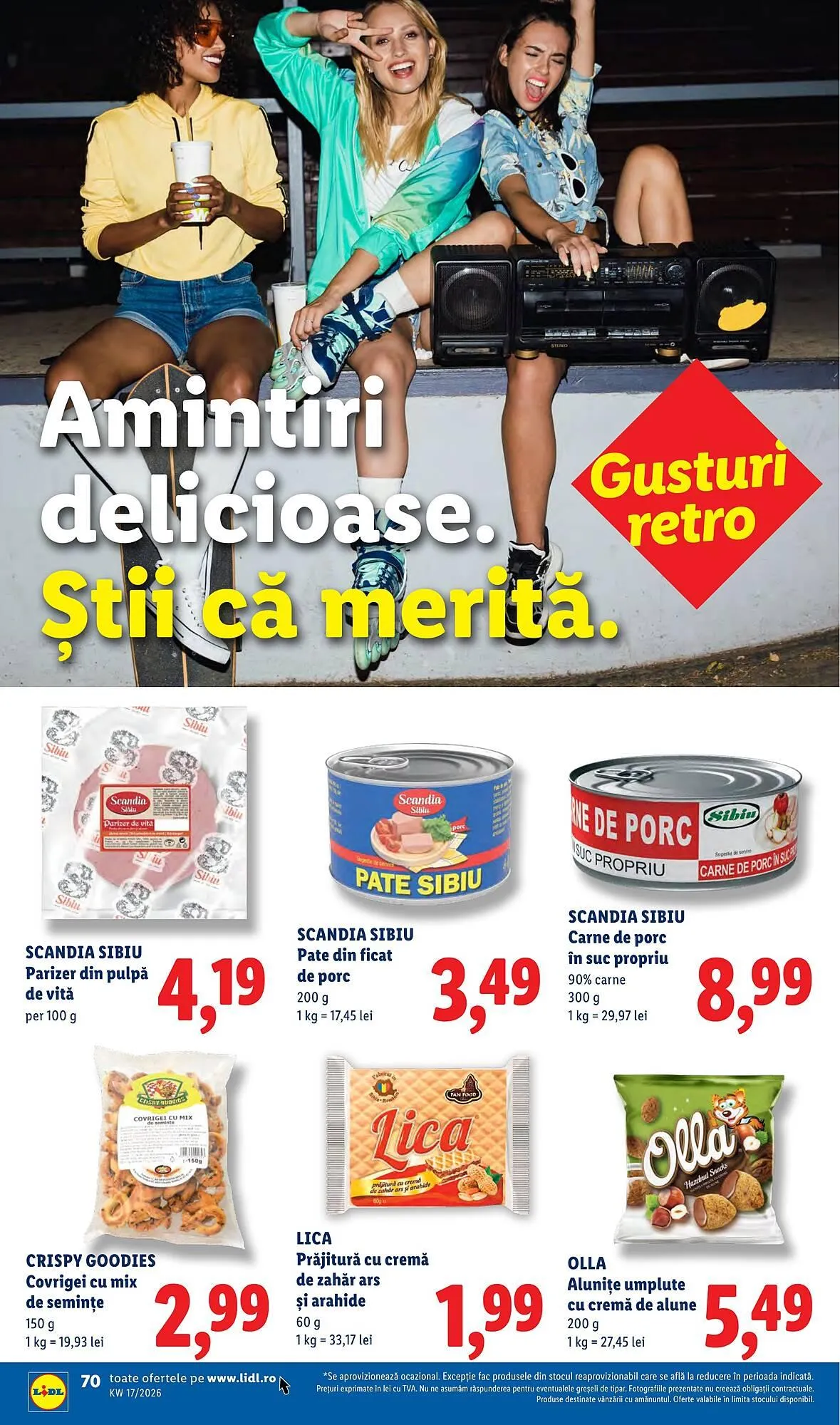 Catalog Catalog Lidl de la 20 aprilie până la 26 aprilie 2026 - Revista Pagina 70