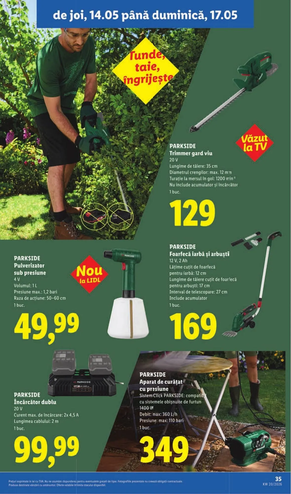 Catalog Catalog Lidl de la 11 mai până la 17 mai 2026 - Revista Pagina 35