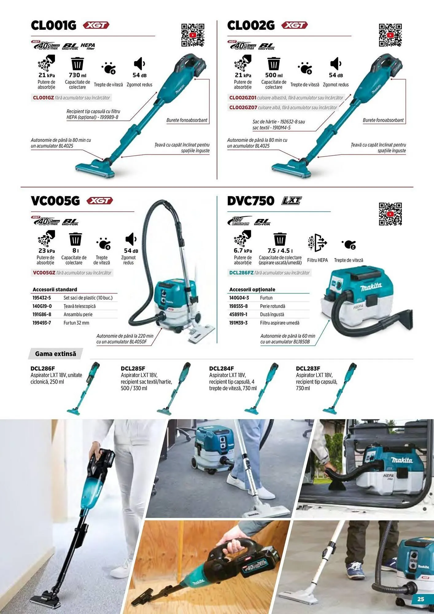 Catalog Catalog Makita de la 11 aprilie până la 28 octombrie 2025 - Revista Pagina 25