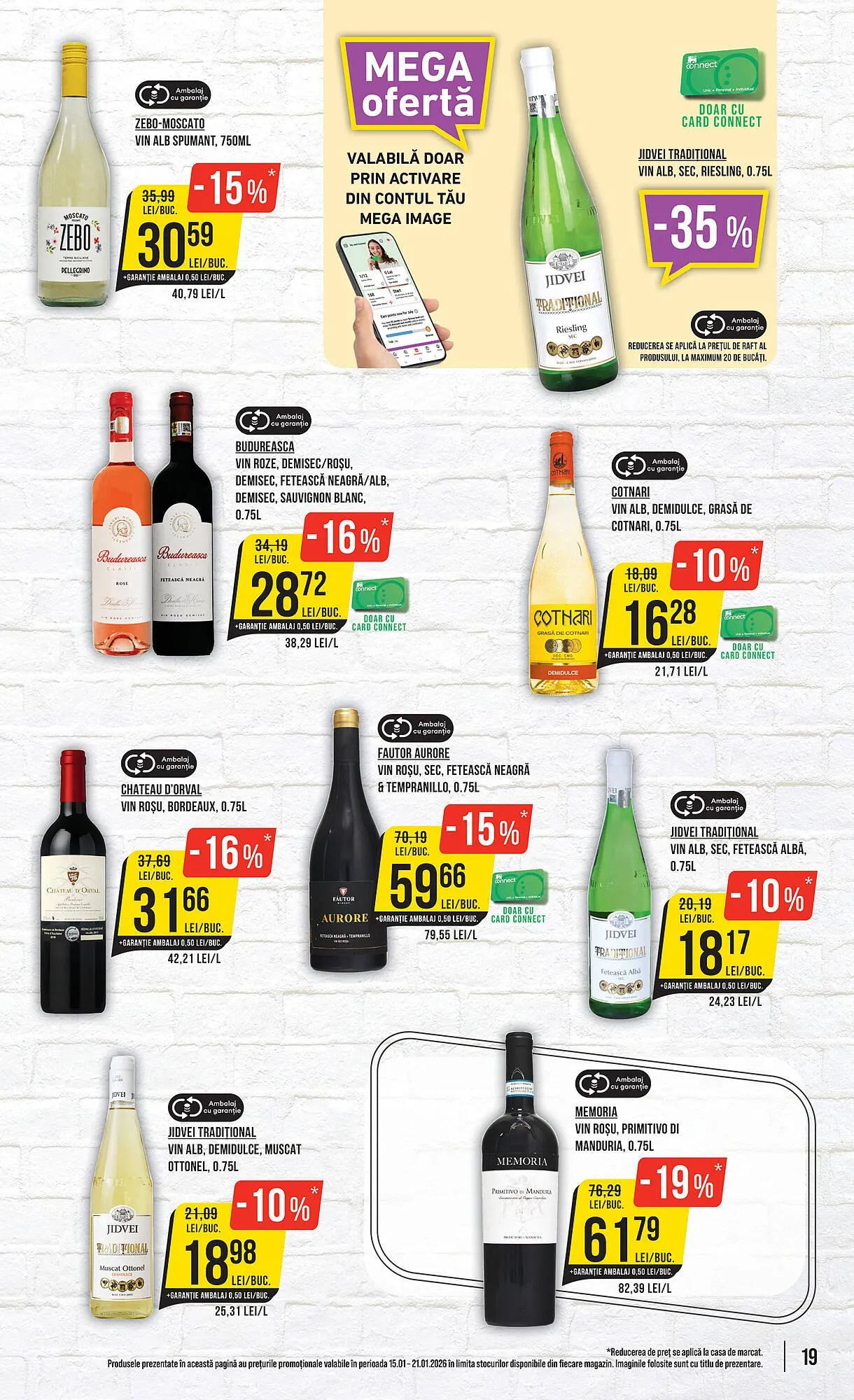 Catalog Catalog Mega Image de la 15 ianuarie până la 21 ianuarie 2026 - Revista Pagina 19