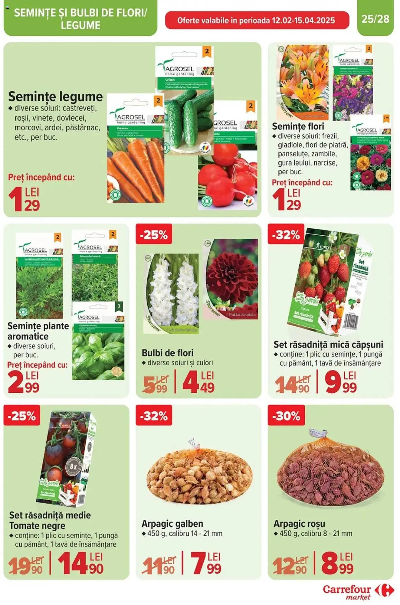 Catalog Catalog Carrefour de la 26 martie până la 1 aprilie 2025 - Revista Pagina 25
