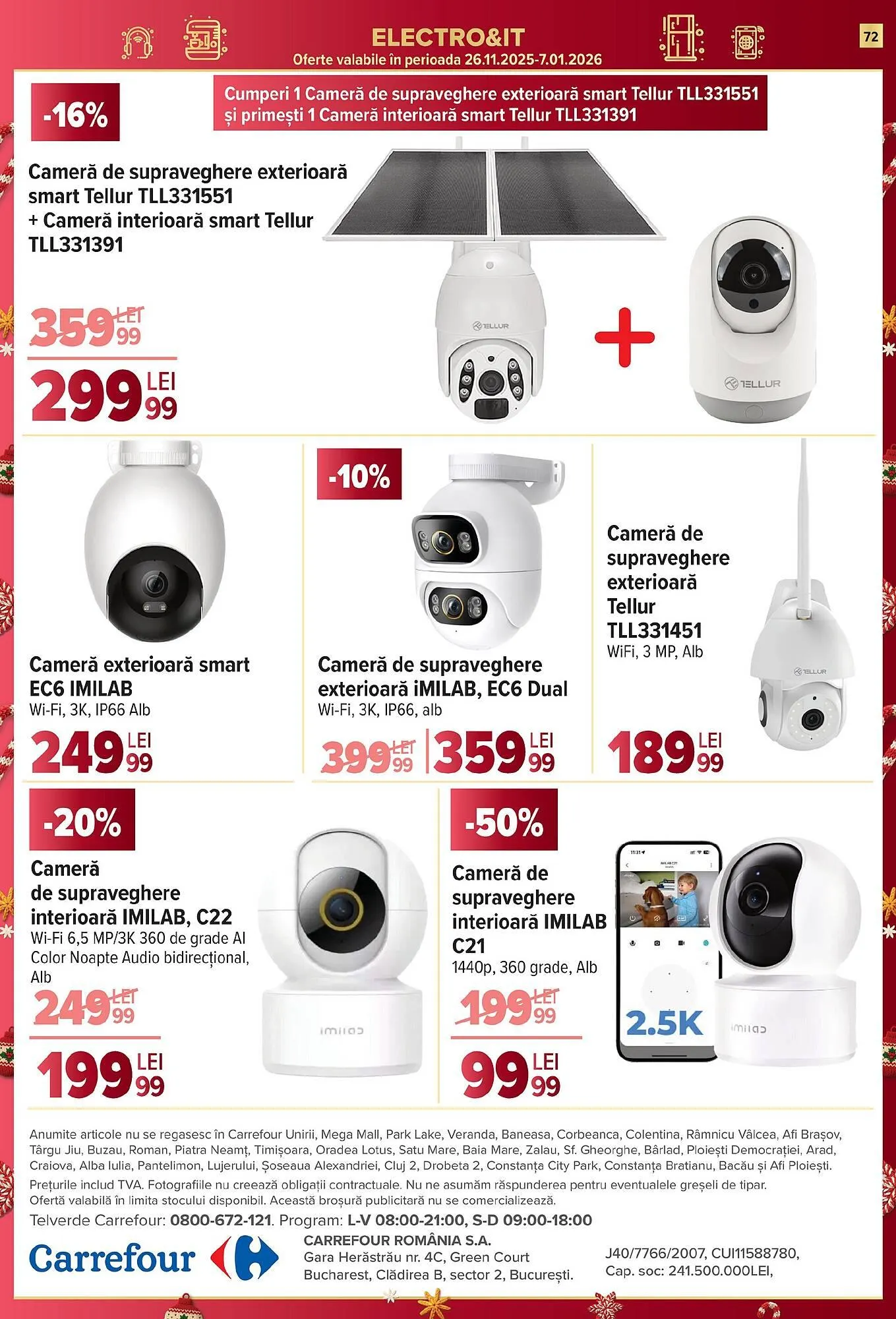 Catalog Catalog Carrefour de la 26 noiembrie până la 2 decembrie 2025 - Revista Pagina 72