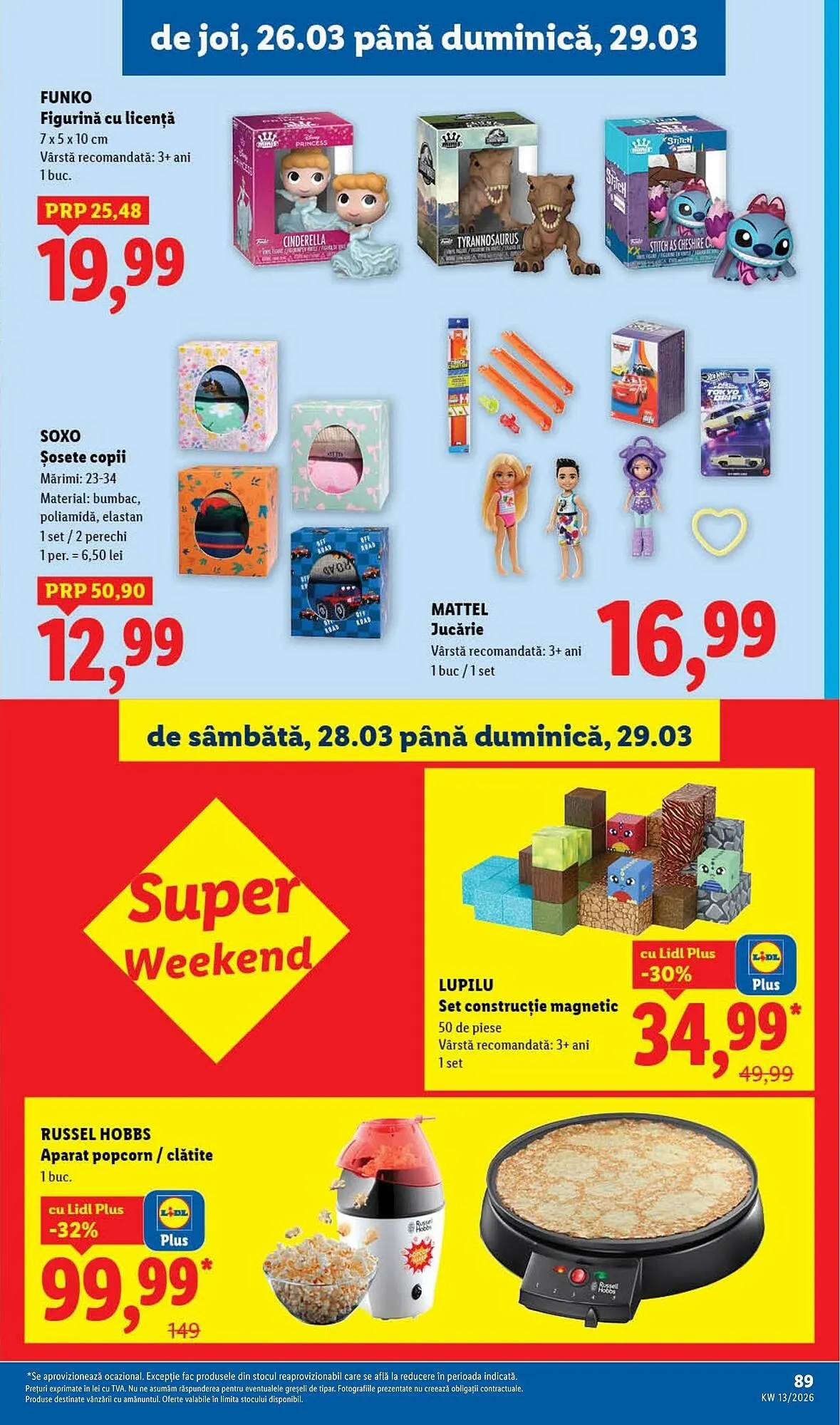 Catalog Catalog Lidl de la 23 martie până la 29 martie 2026 - Revista Pagina 89