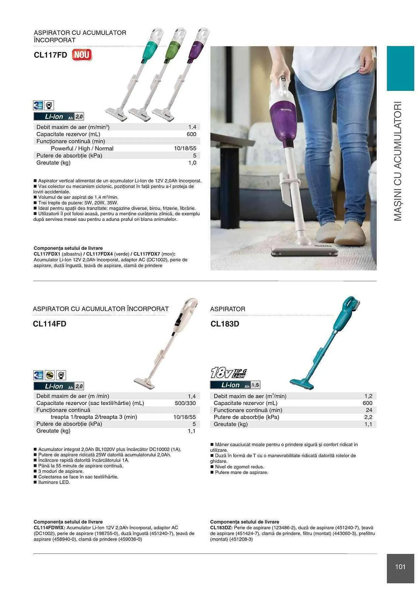 Catalog Makita catalog de la 1 ianuarie până la 31 decembrie 2023 - Revista Pagina 101