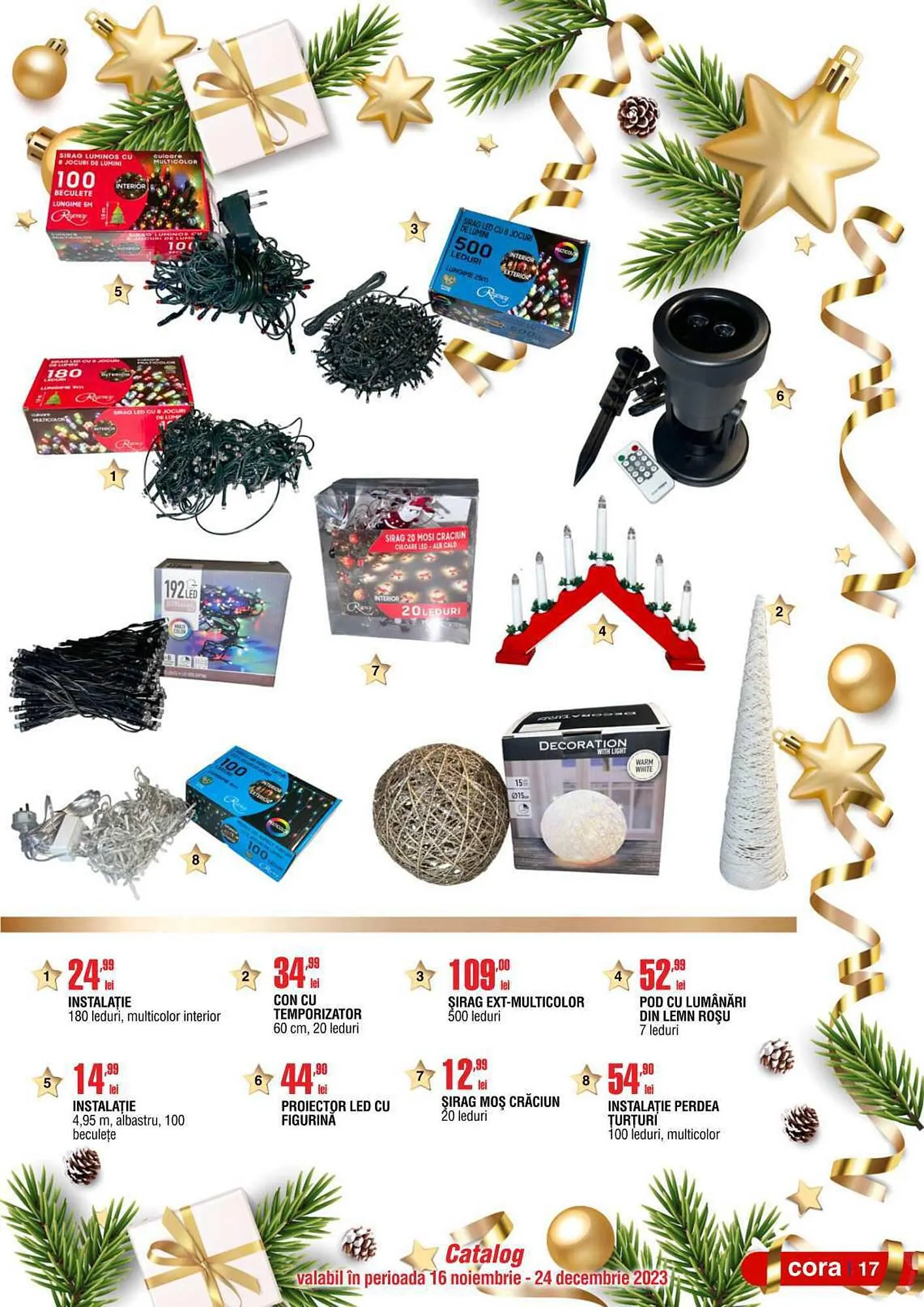 Catalog Cora catalog de la 16 noiembrie până la 24 decembrie 2023 - Revista Pagina 17