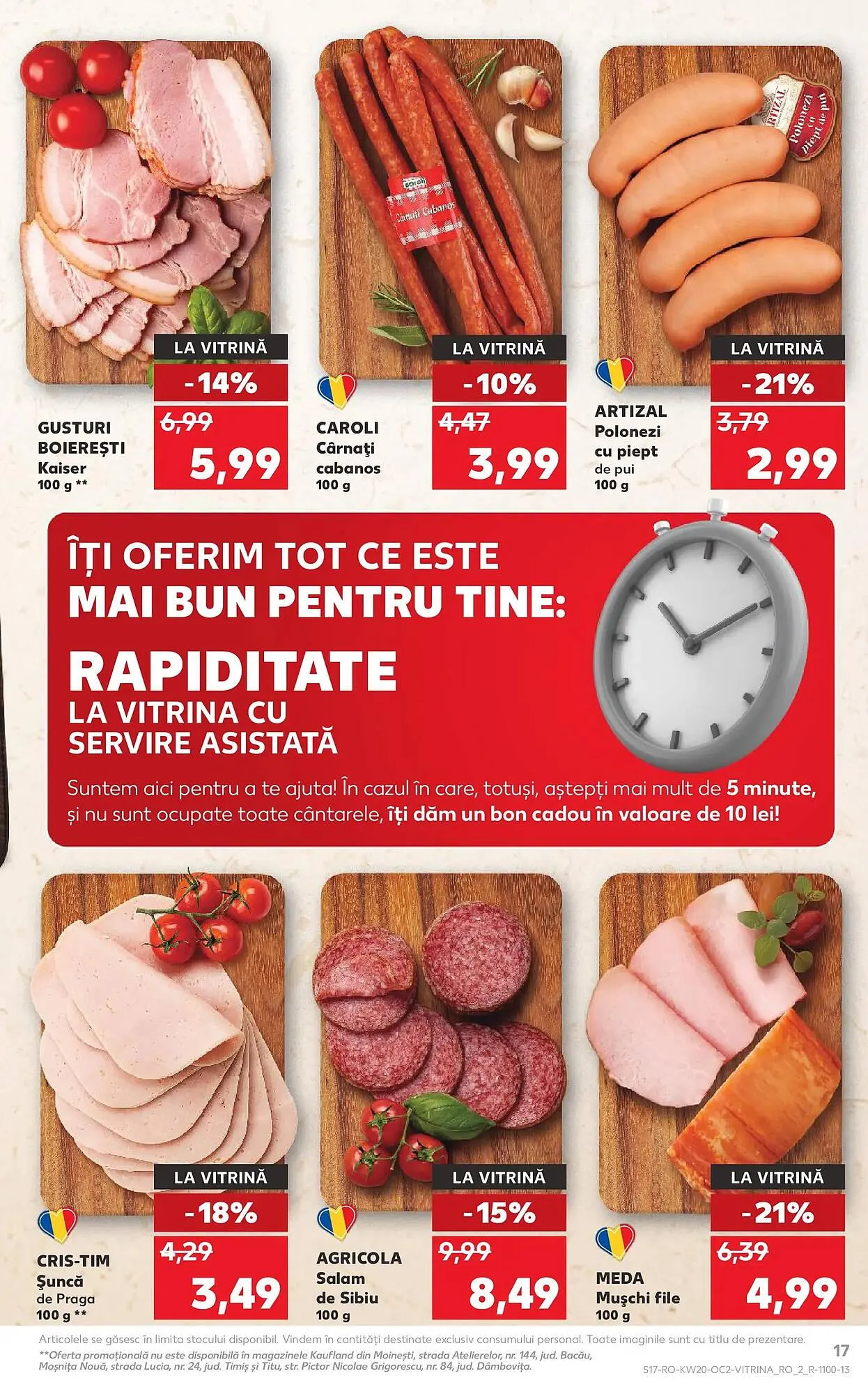 Catalog Catalog Kaufland de la 13 mai până la 19 mai 2026 - Revista Pagina 17
