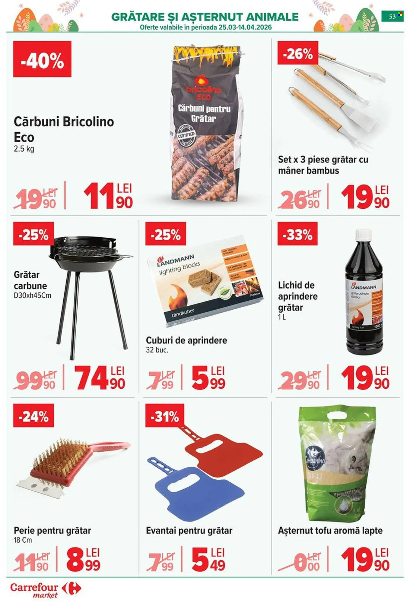 Catalog Catalog Carrefour Market de la 25 martie până la 5 aprilie 2026 - Revista Pagina 57