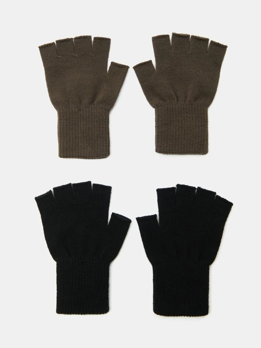 Mitene fără degete 2 pack
