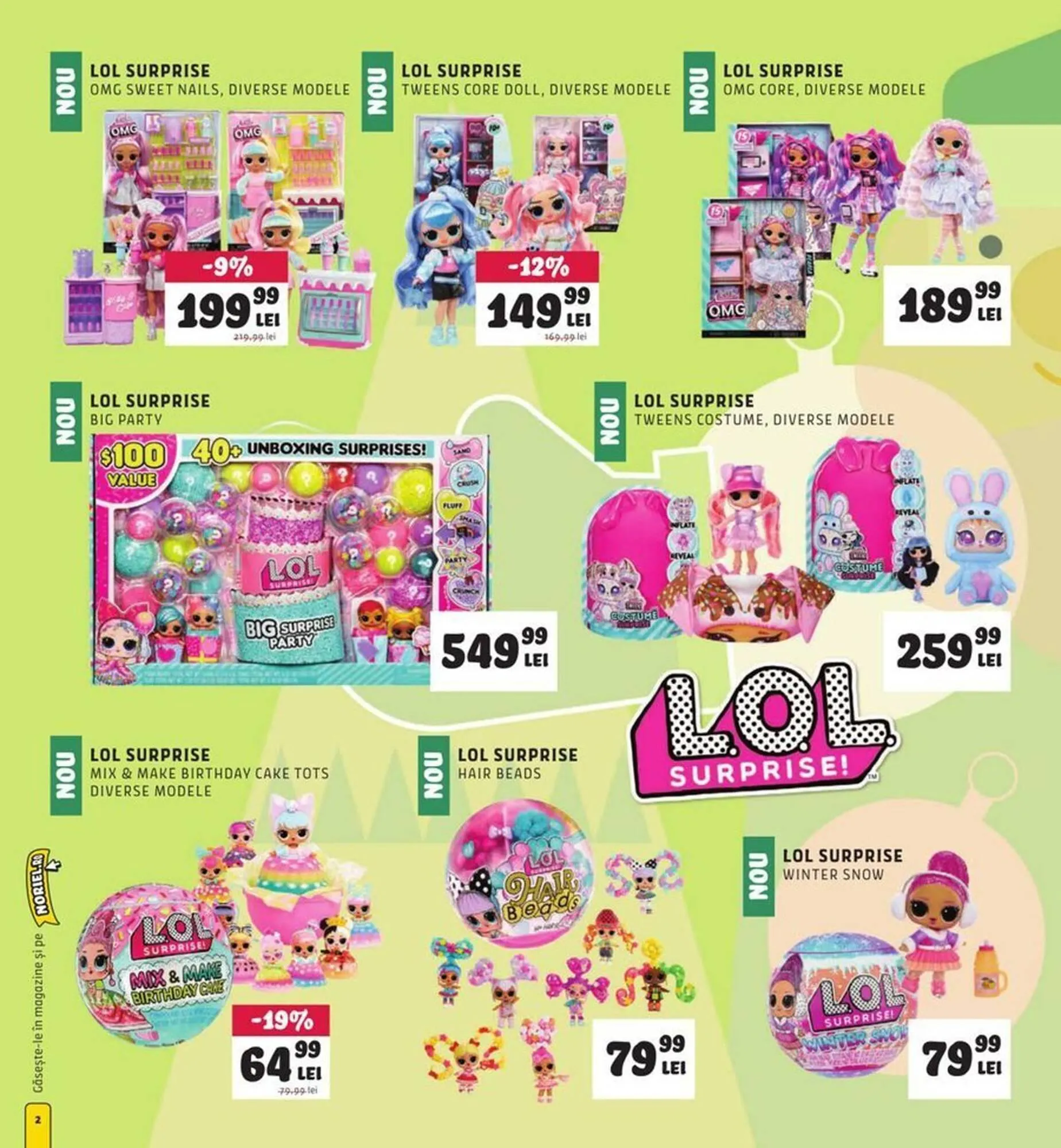 Catalog Catalog Noriel de la 18 noiembrie până la 25 decembrie 2024 - Revista Pagina 2