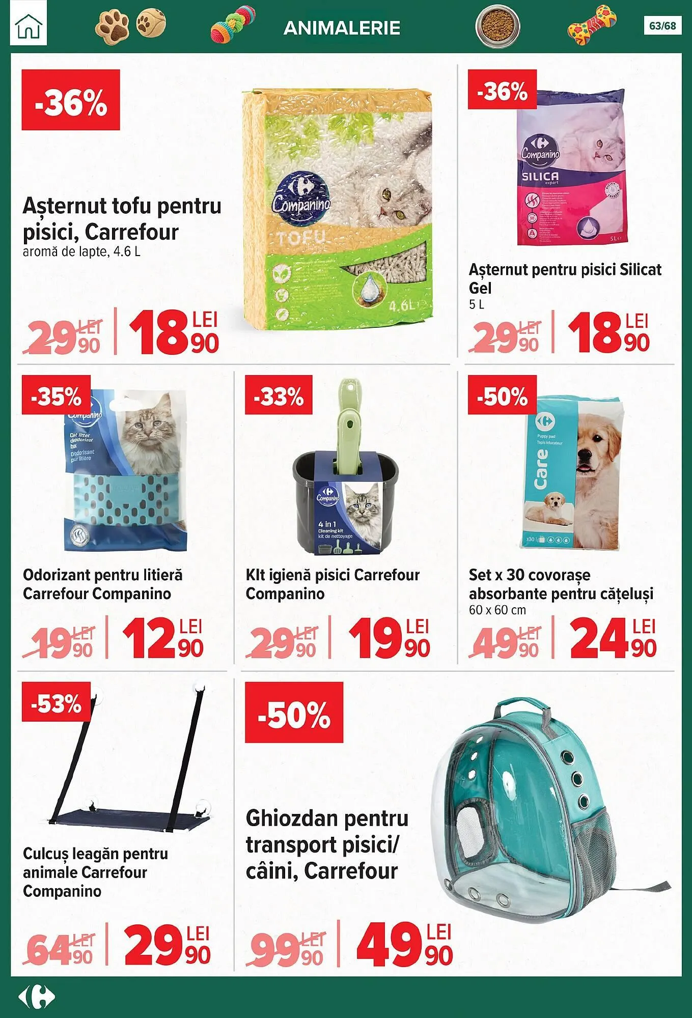 Catalog Catalog Carrefour de la 24 septembrie până la 28 octombrie 2025 - Revista Pagina 63