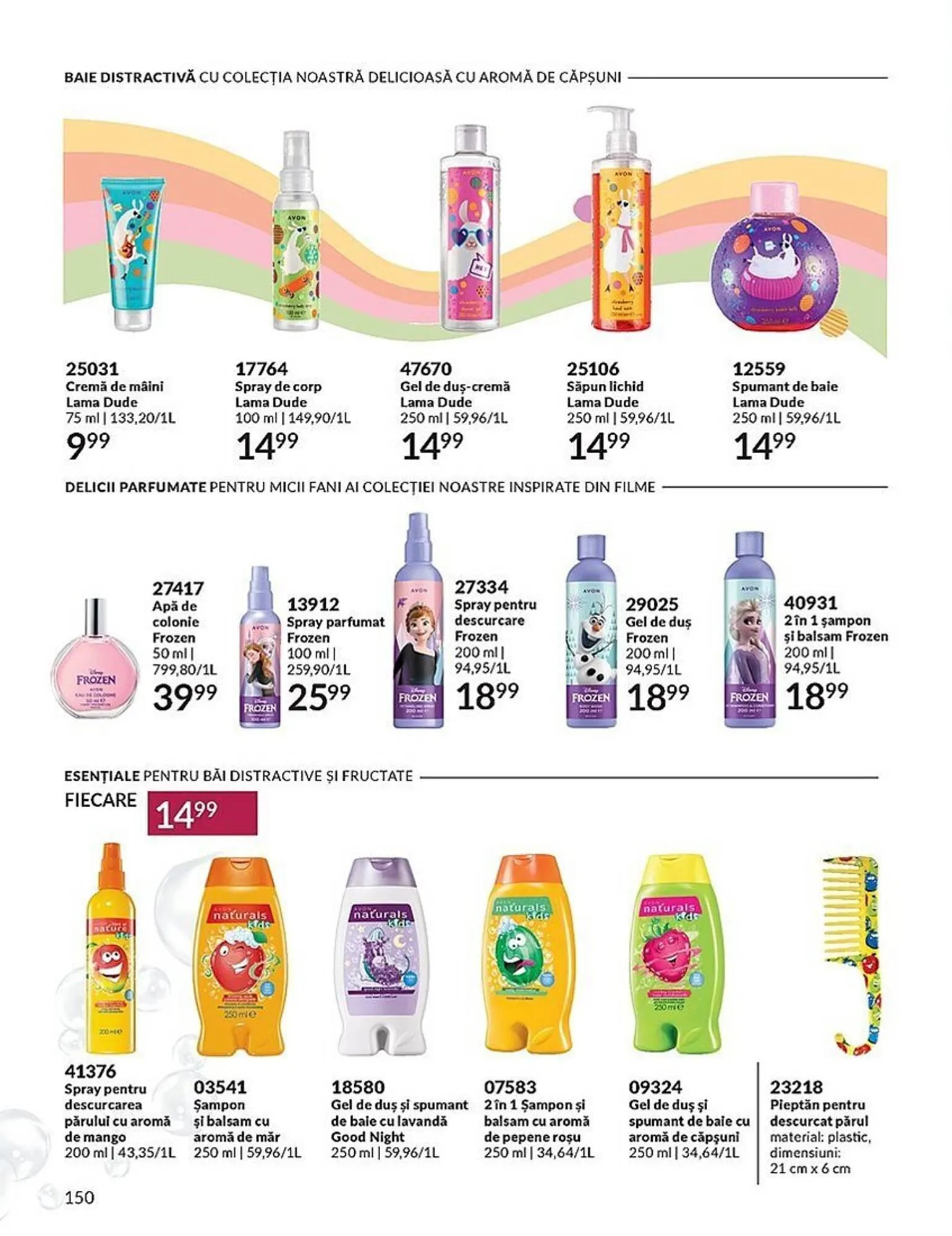 Catalog Avon catalog de la 1 septembrie până la 30 septembrie 2023 - Revista Pagina 150