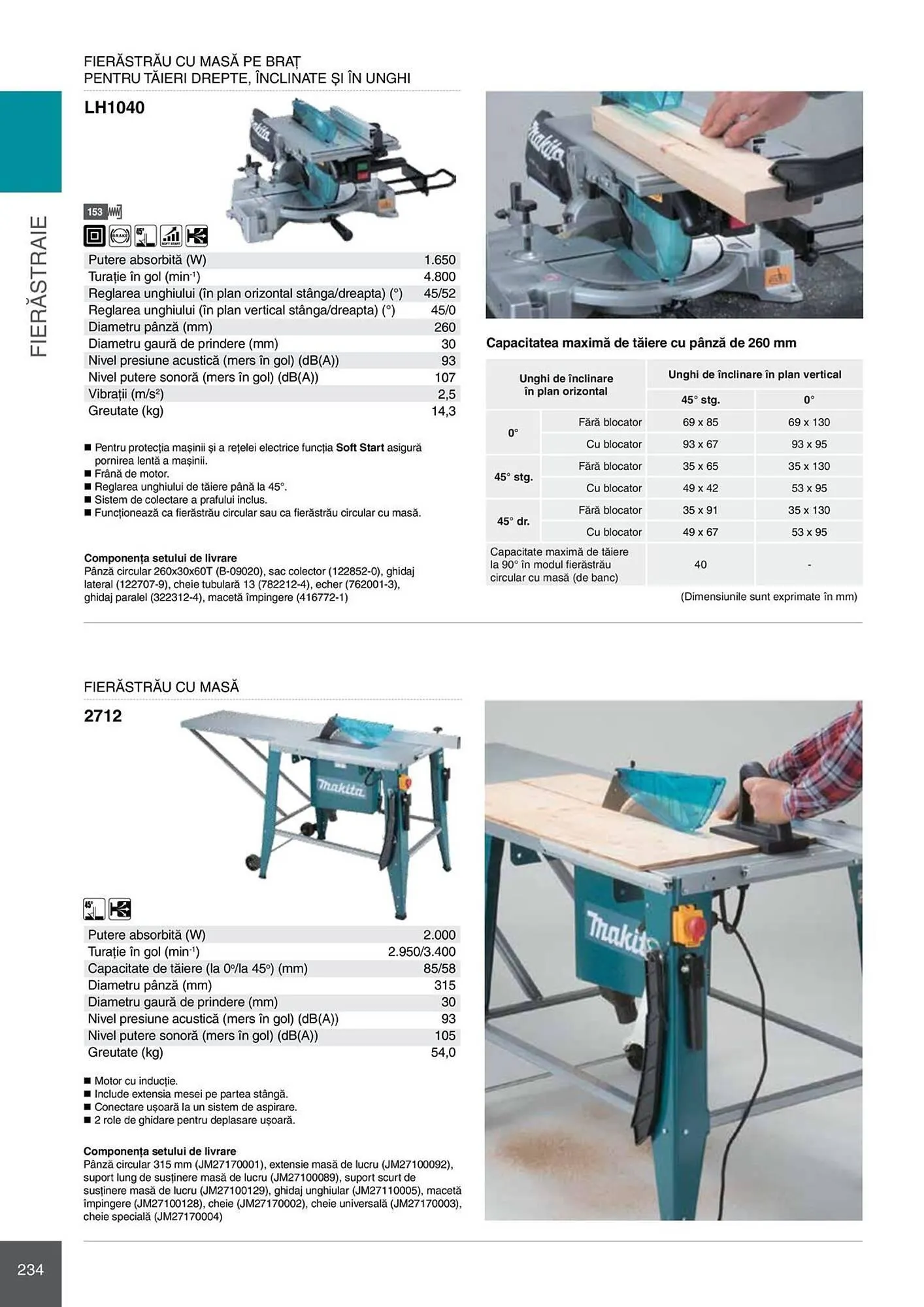 Catalog Catalog Makita de la 28 aprilie până la 31 decembrie 2026 - Revista Pagina 234