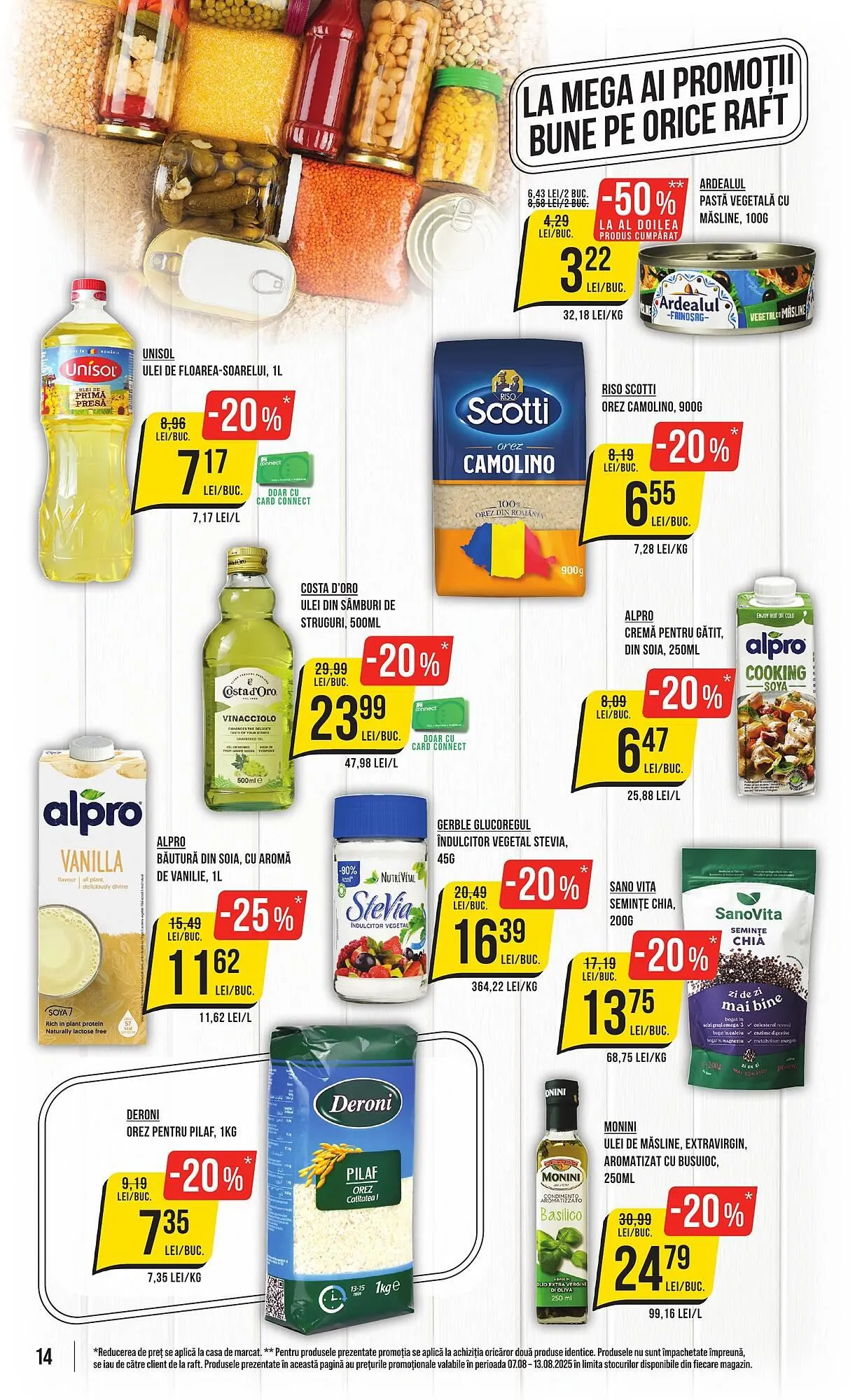 Catalog Catalog Mega Image de la 7 august până la 13 august 2025 - Revista Pagina 14