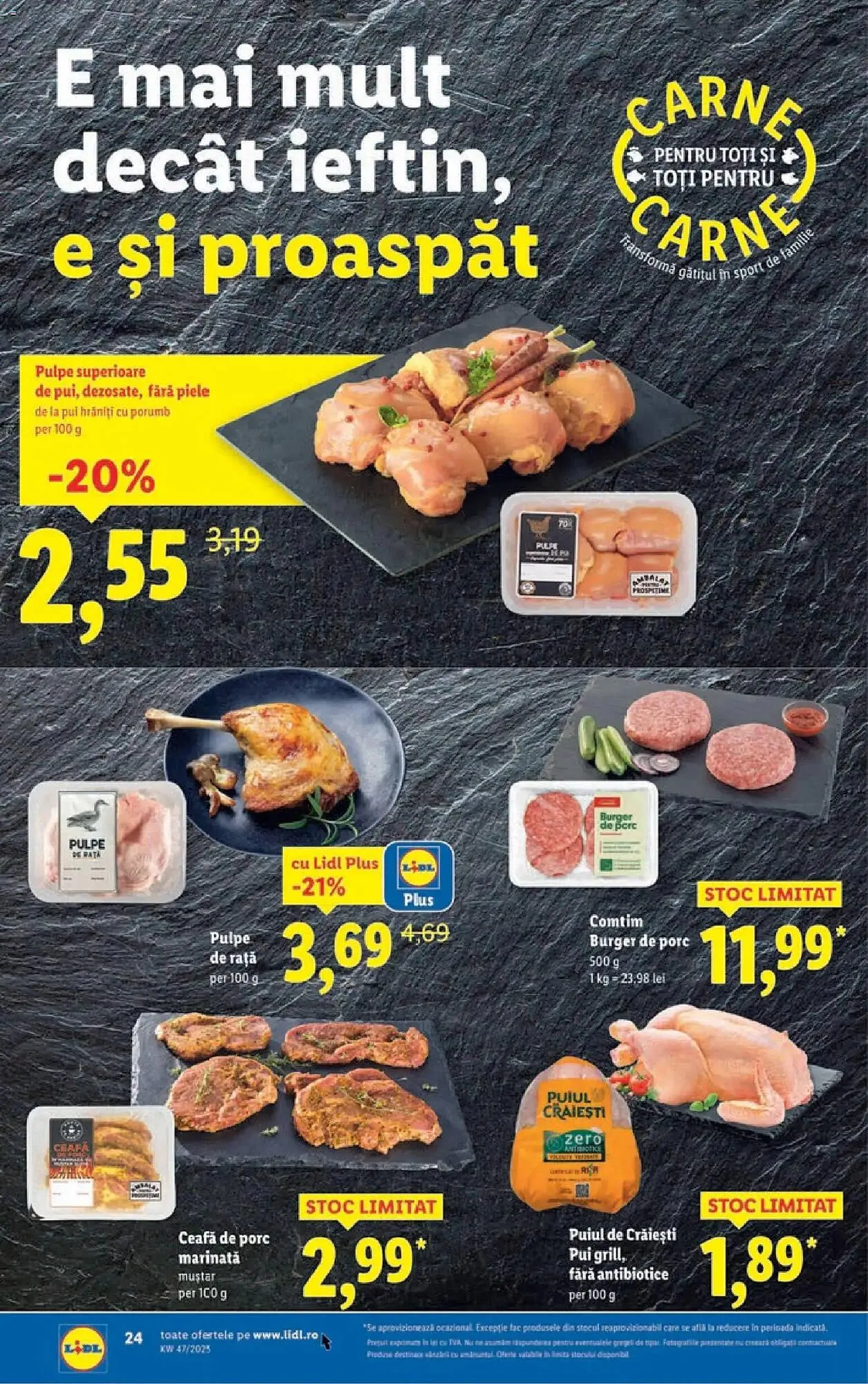 Catalog Catalog Lidl de la 16 noiembrie până la 23 noiembrie 2025 - Revista Pagina 24