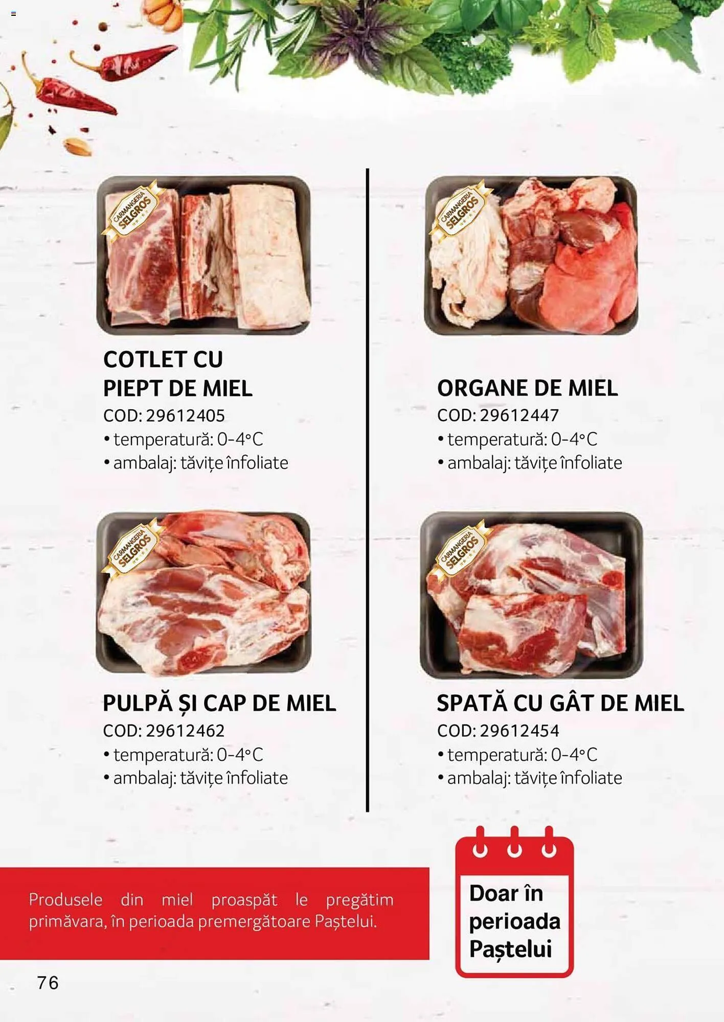 Catalog Selgros catalog de la 27 aprilie până la 31 decembrie 2023 - Revista Pagina 76